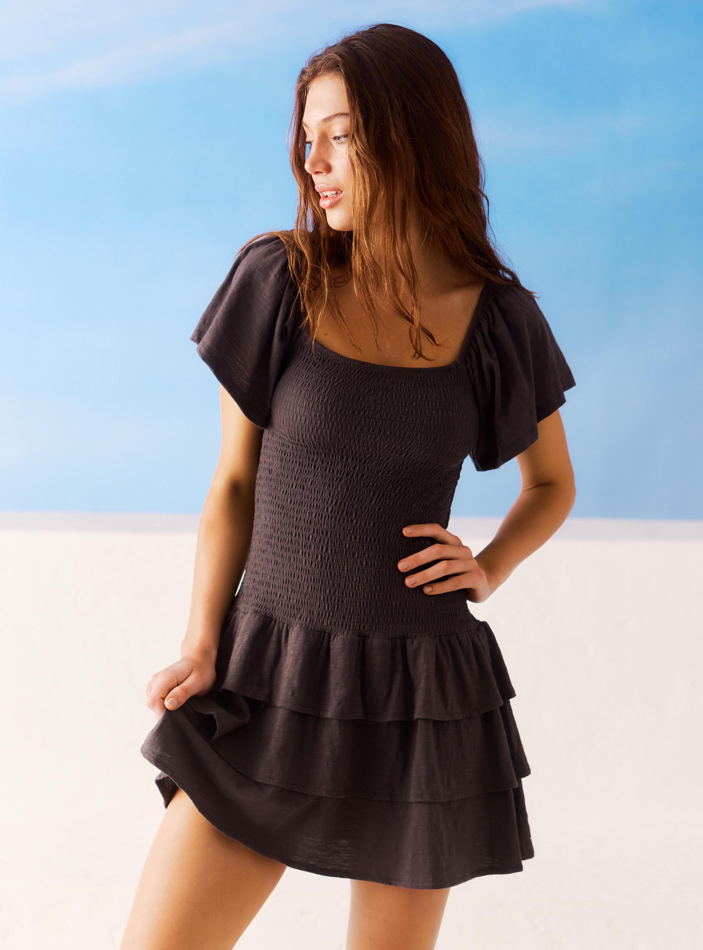 Vestido con Mangas-0
