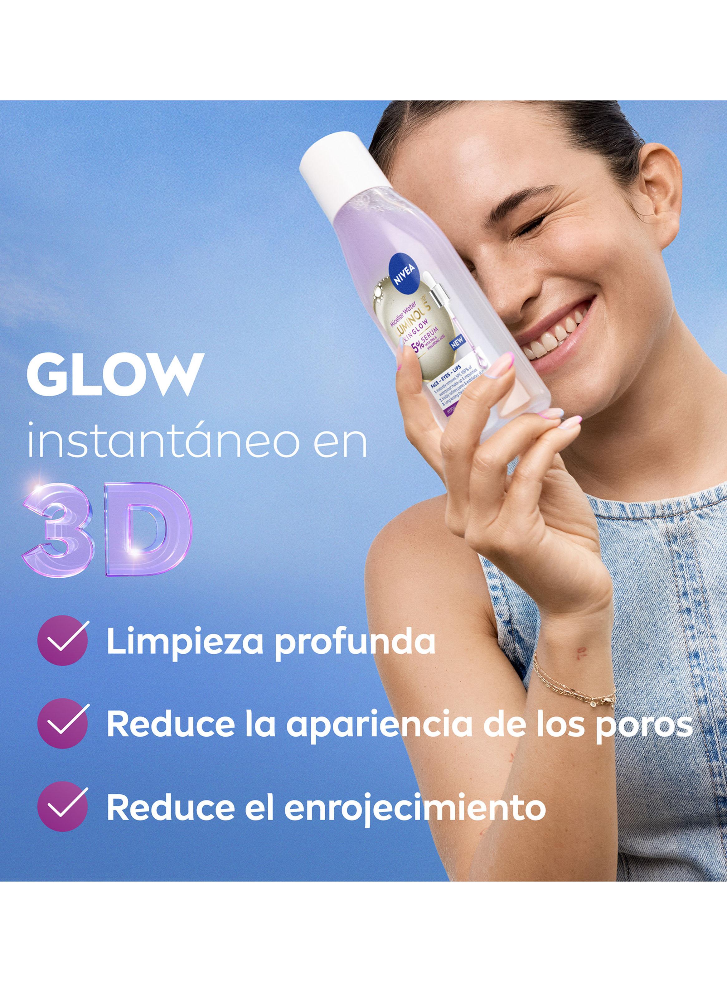 Agua Micelar Luminous630 Skin Glow 400ml-3