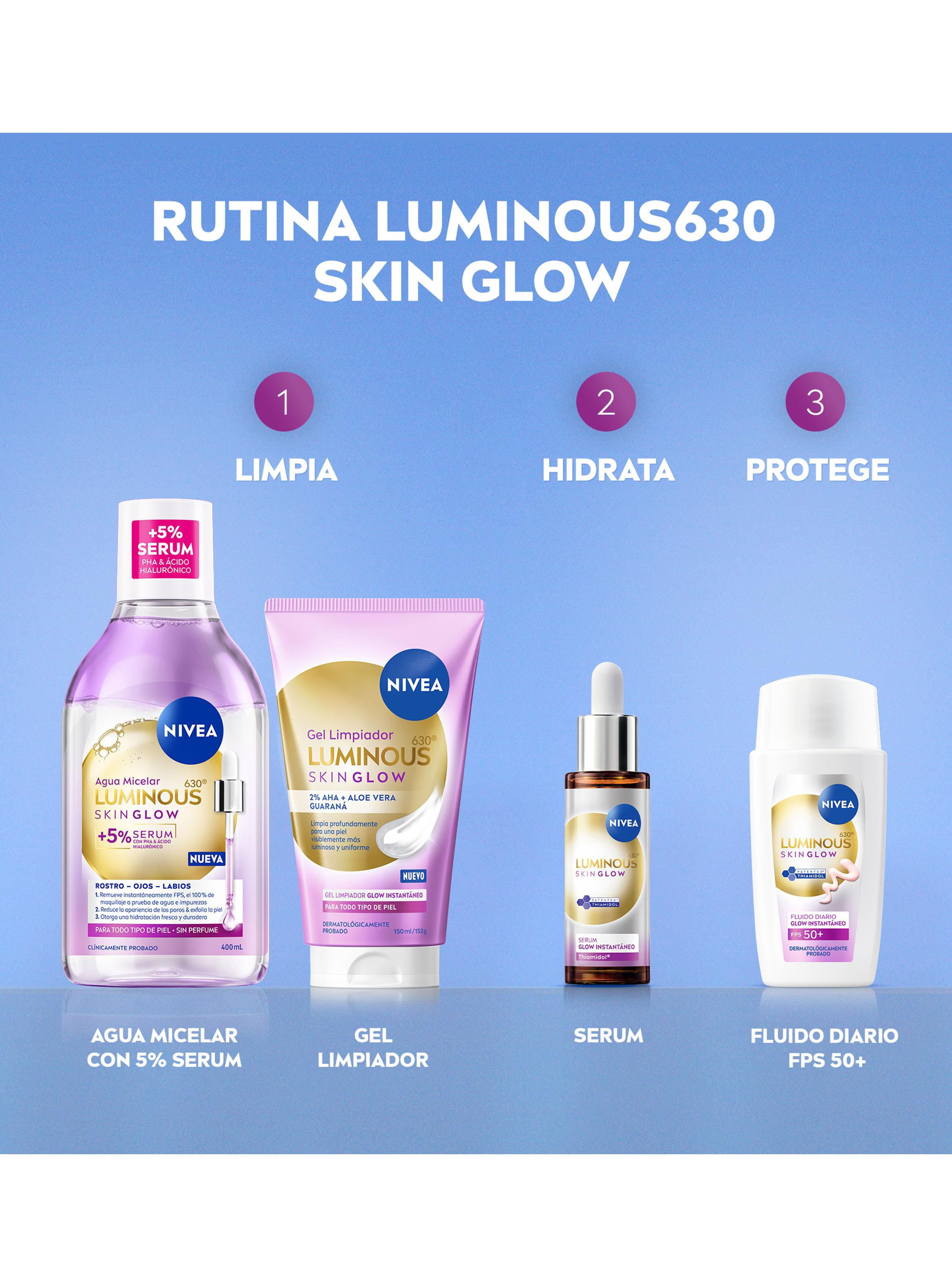Agua Micelar Luminous630 Skin Glow 400ml-5