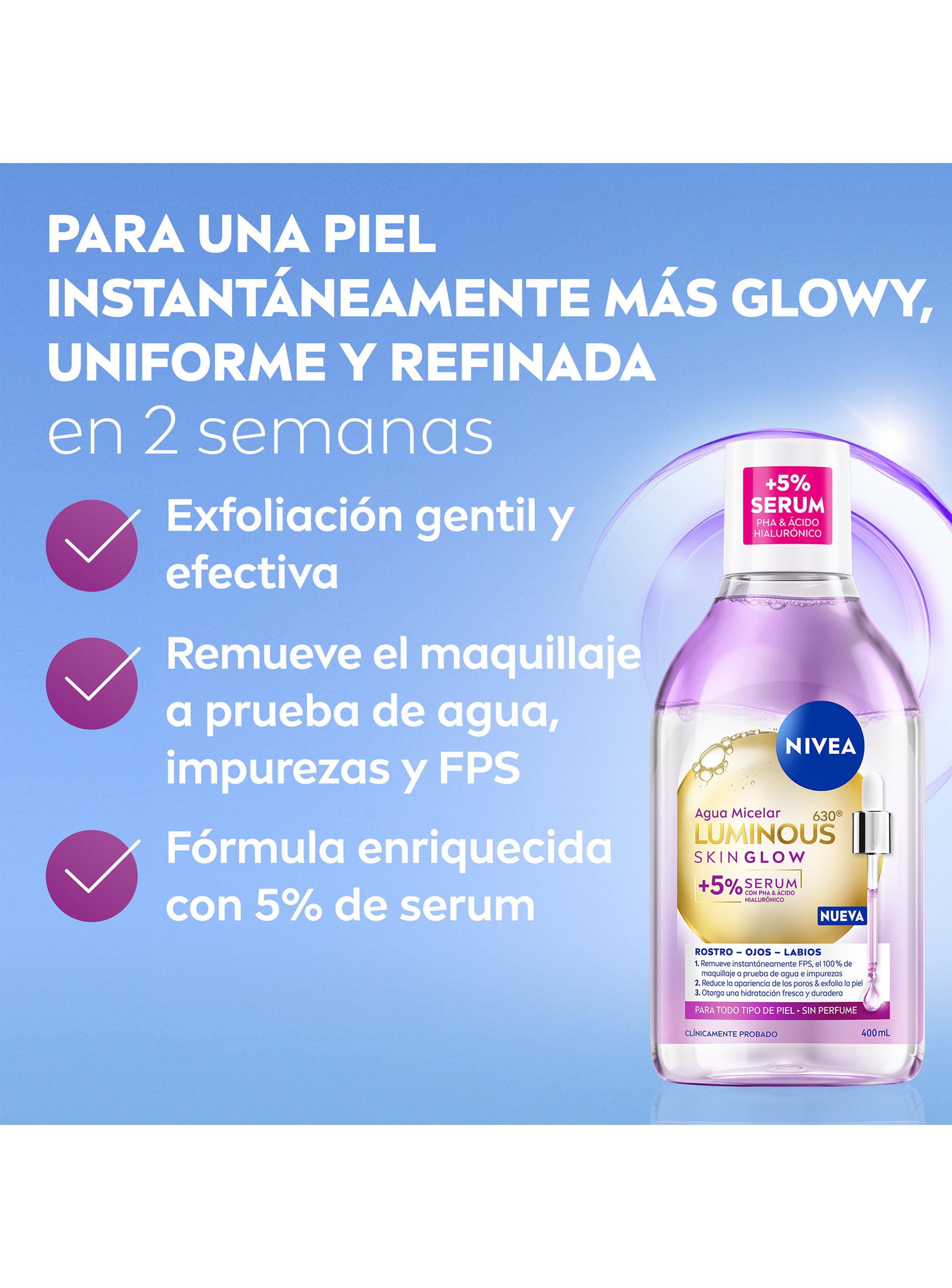 Agua Micelar Luminous630 Skin Glow 400ml-1