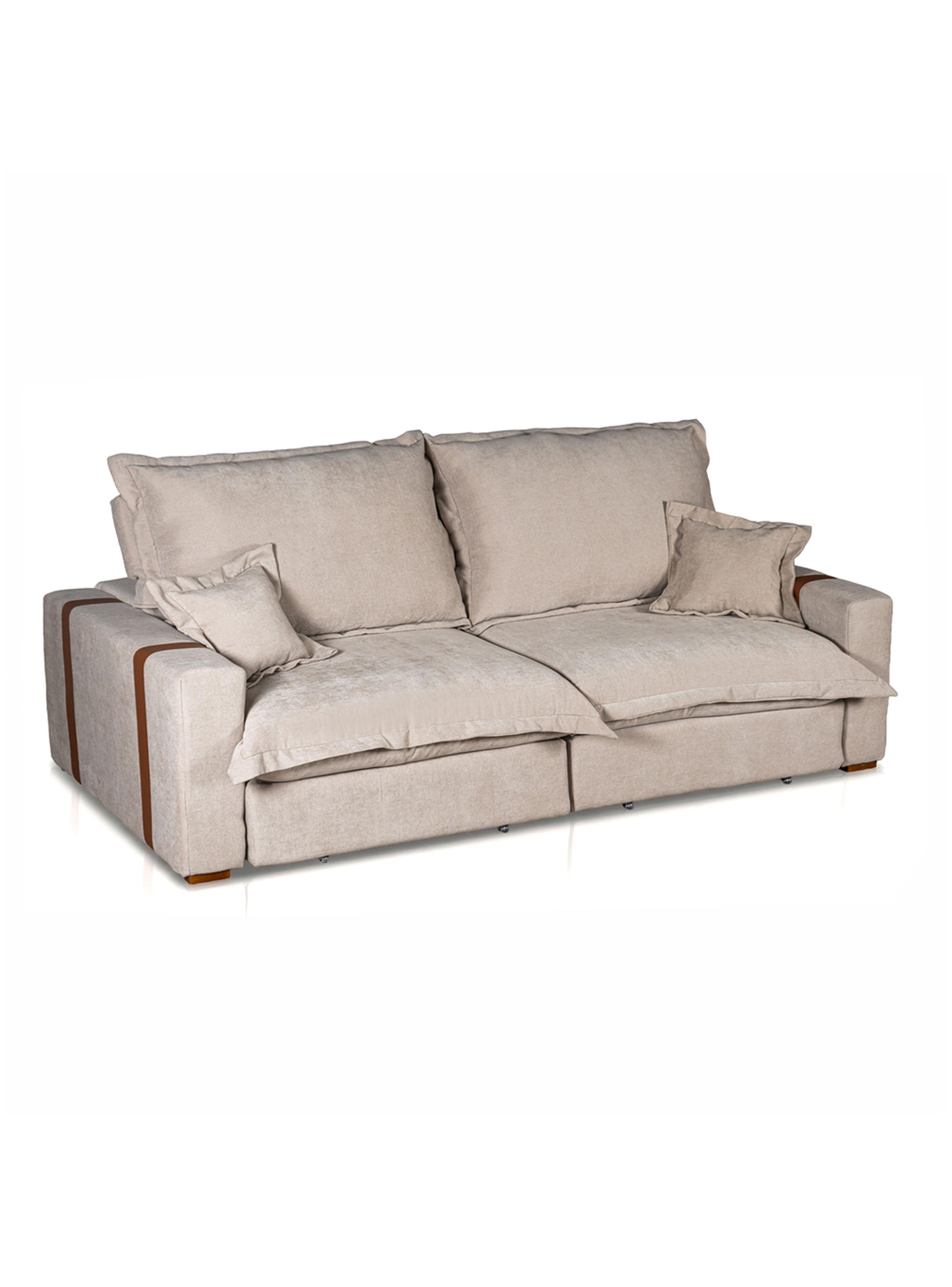 Sofá Retráctil Reclinable Nairobi Caramelo-0