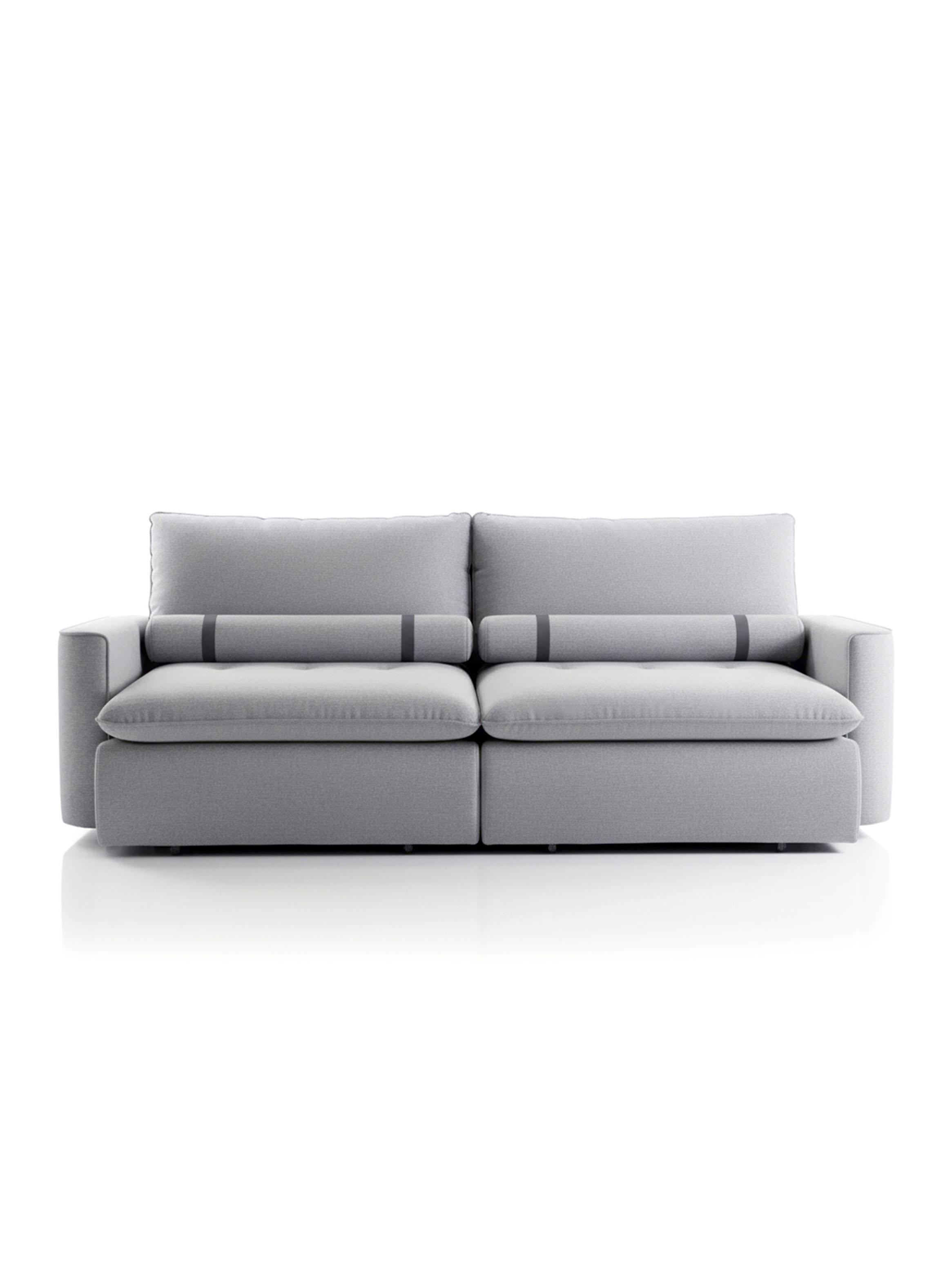 Sofá Cama Colina 2 Cuerpos Prata-2
