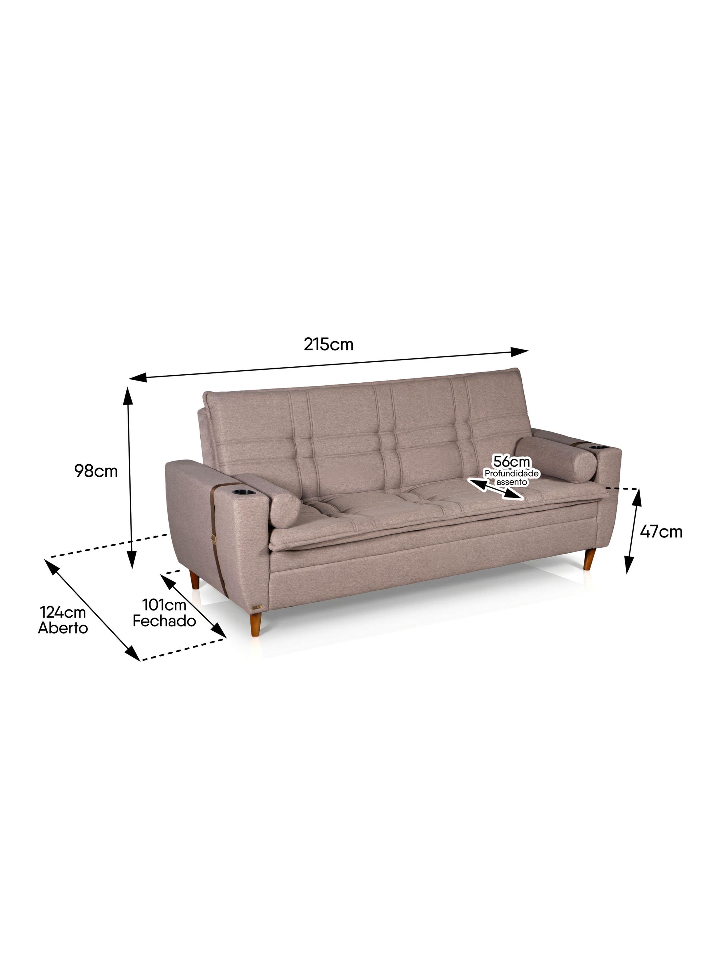 Sofá Cama Reclinable Blend 2 Cuerpos-1