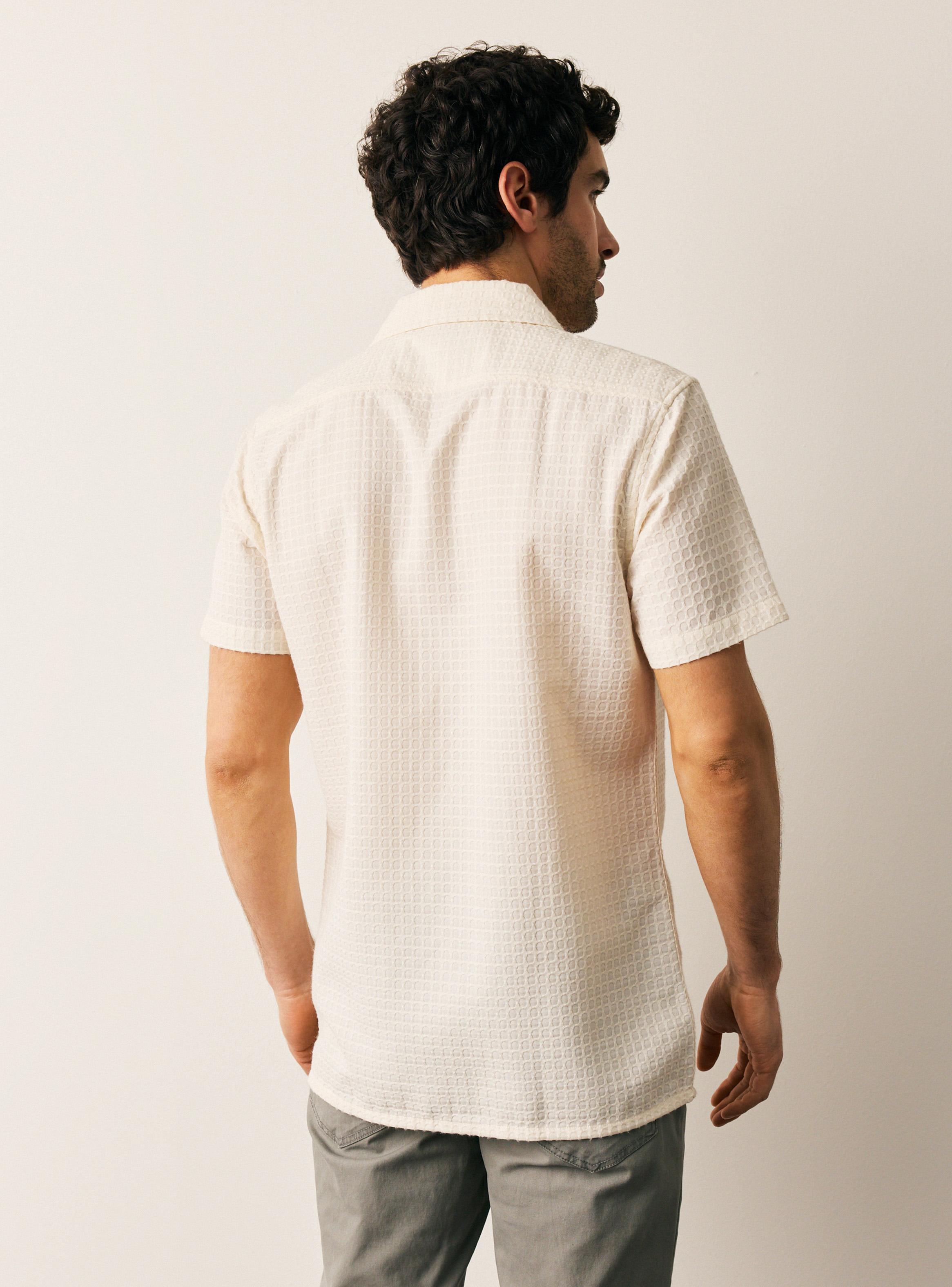 Camisa Manga Corta Tejido-1