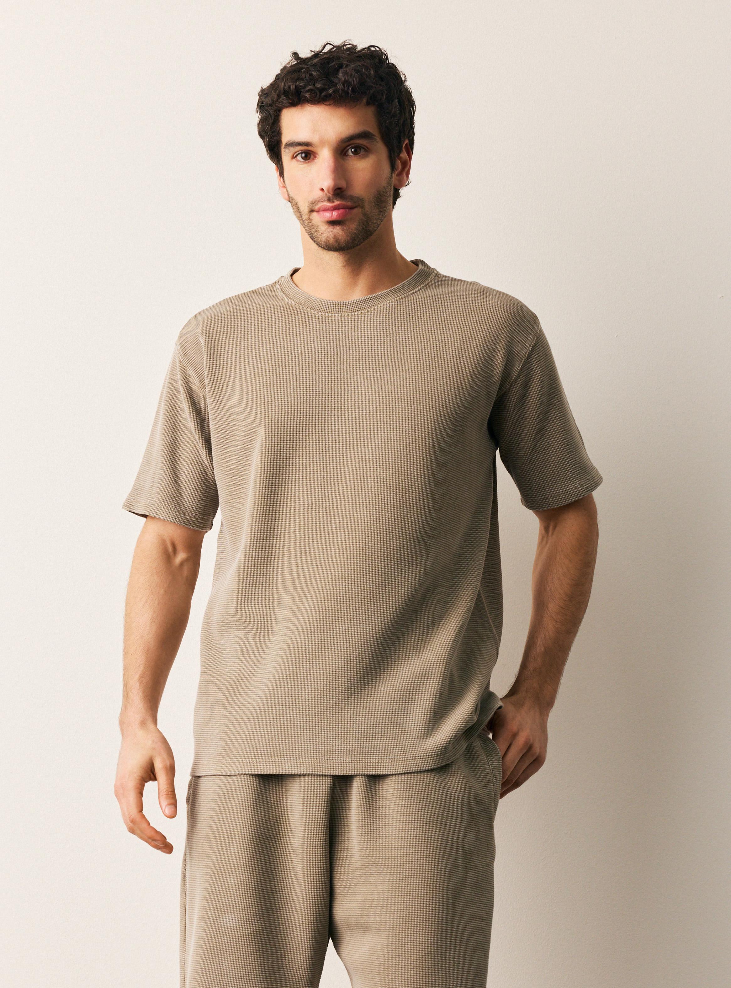 Polera Crew Neck Texturada-0