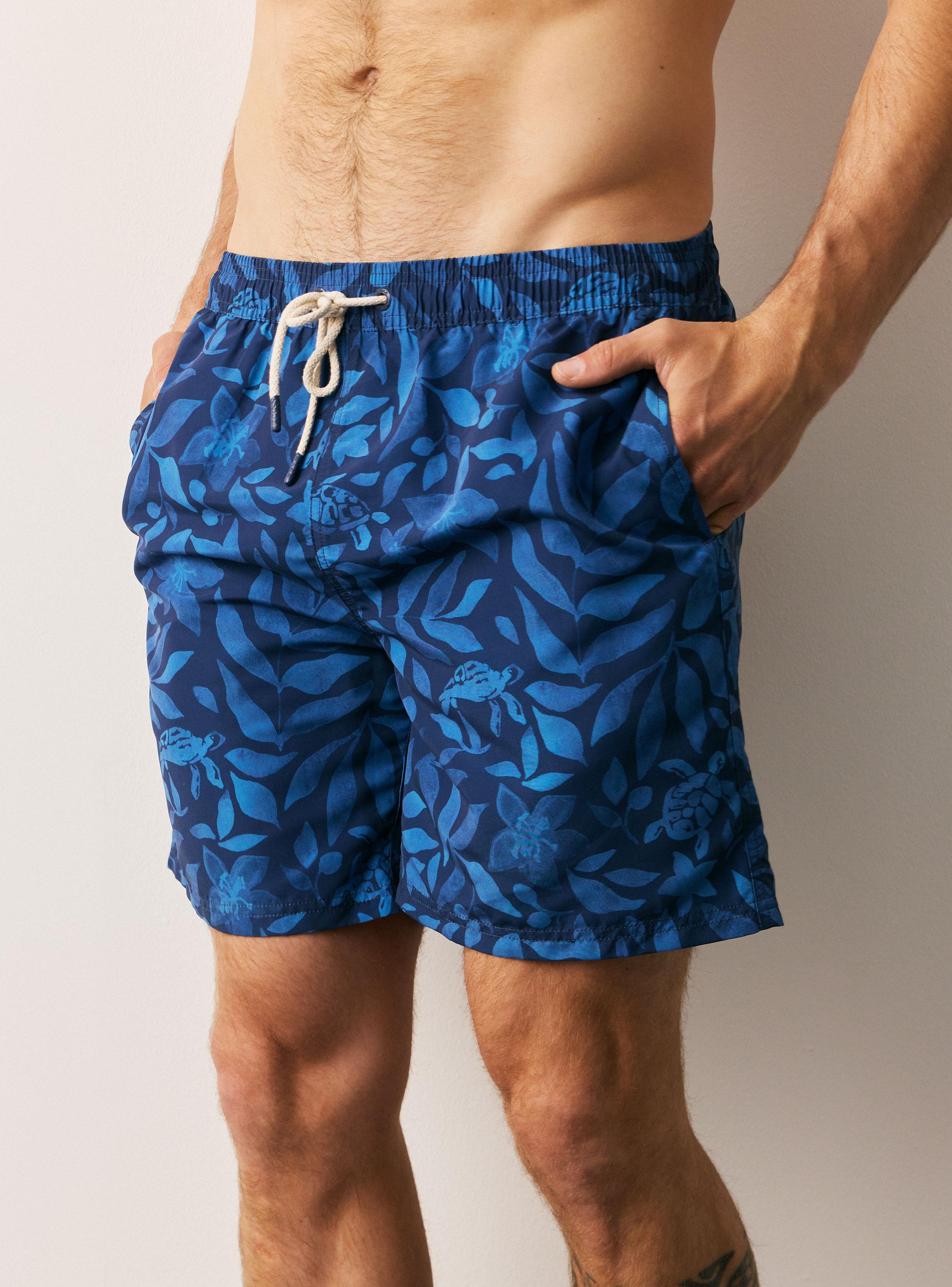 Traje de Baño Print Hojas Regular Fit-2