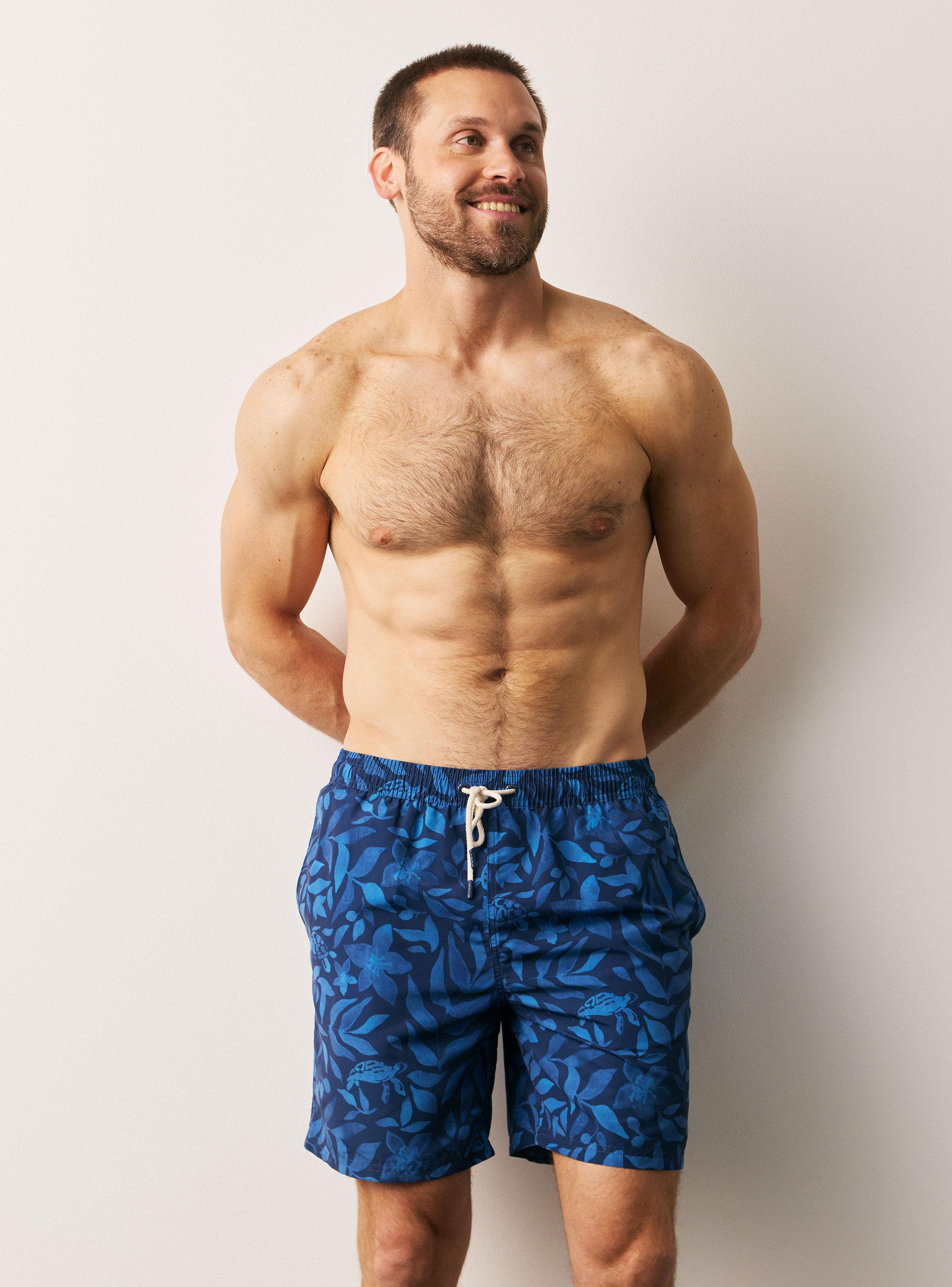 Traje de Baño Print Hojas Regular Fit-0