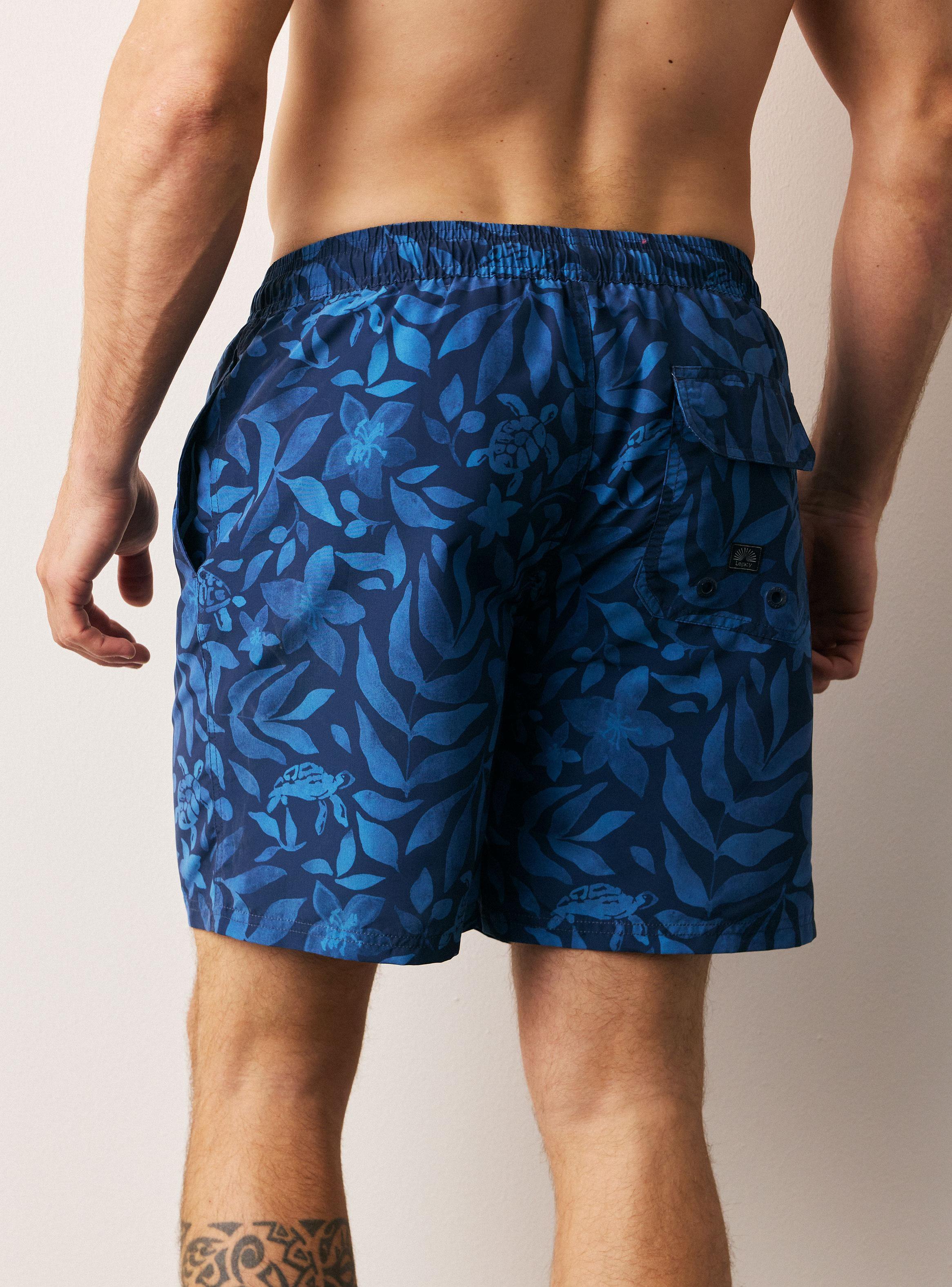 Traje de Baño Print Hojas Regular Fit-3