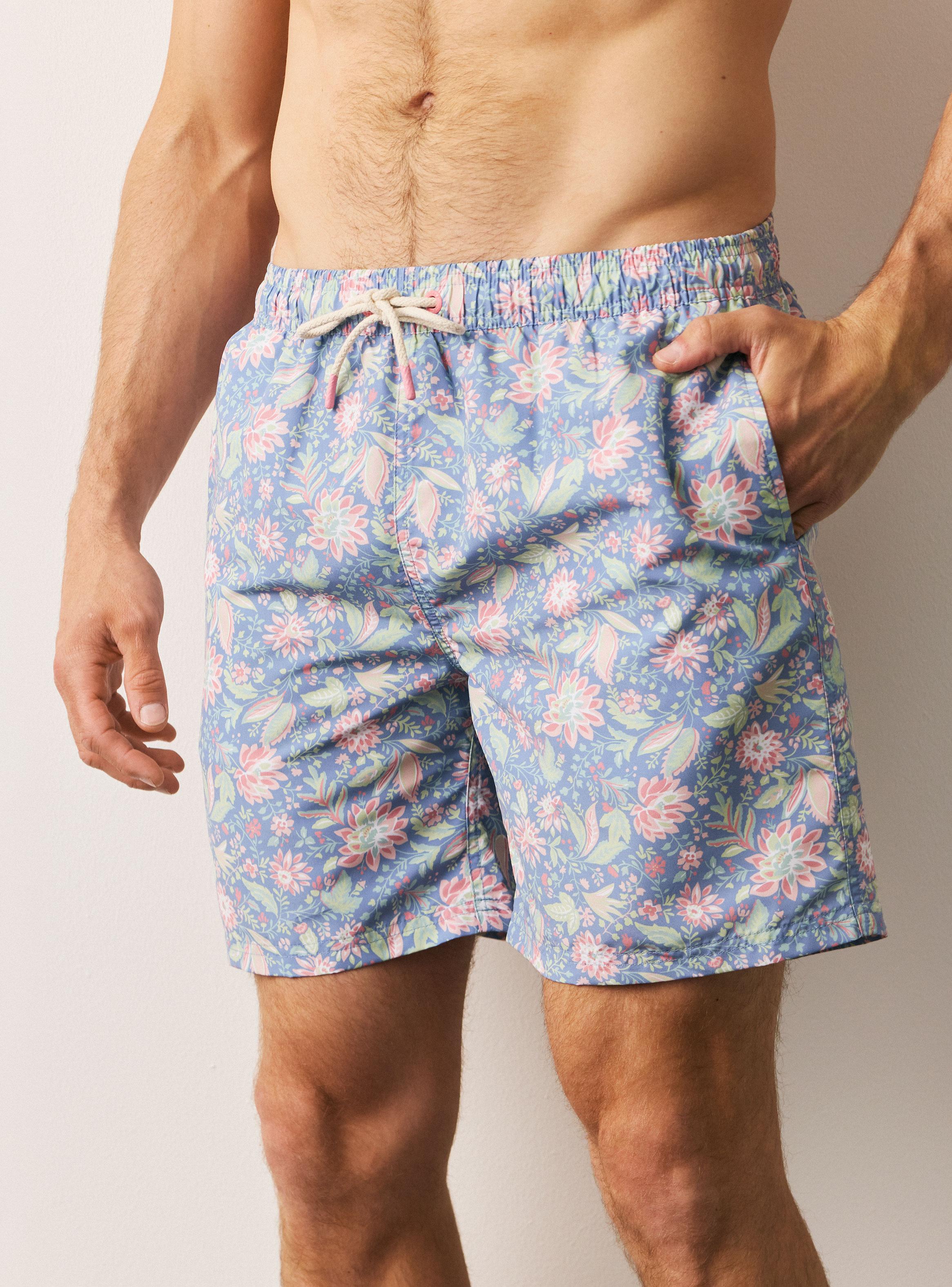 Traje de Baño Print Vintage Regular Fit-2