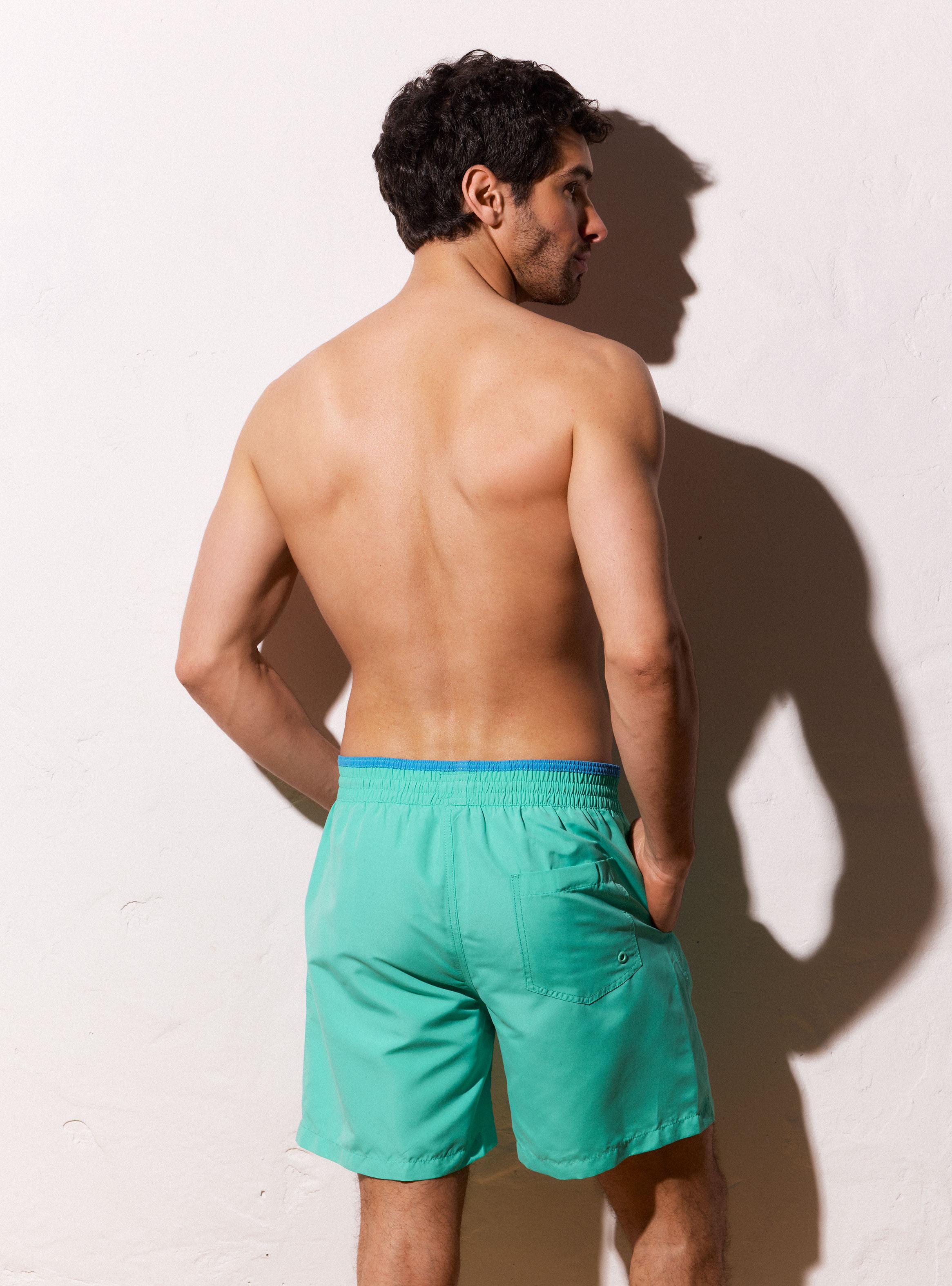 Traje de Baño Sólido-1
