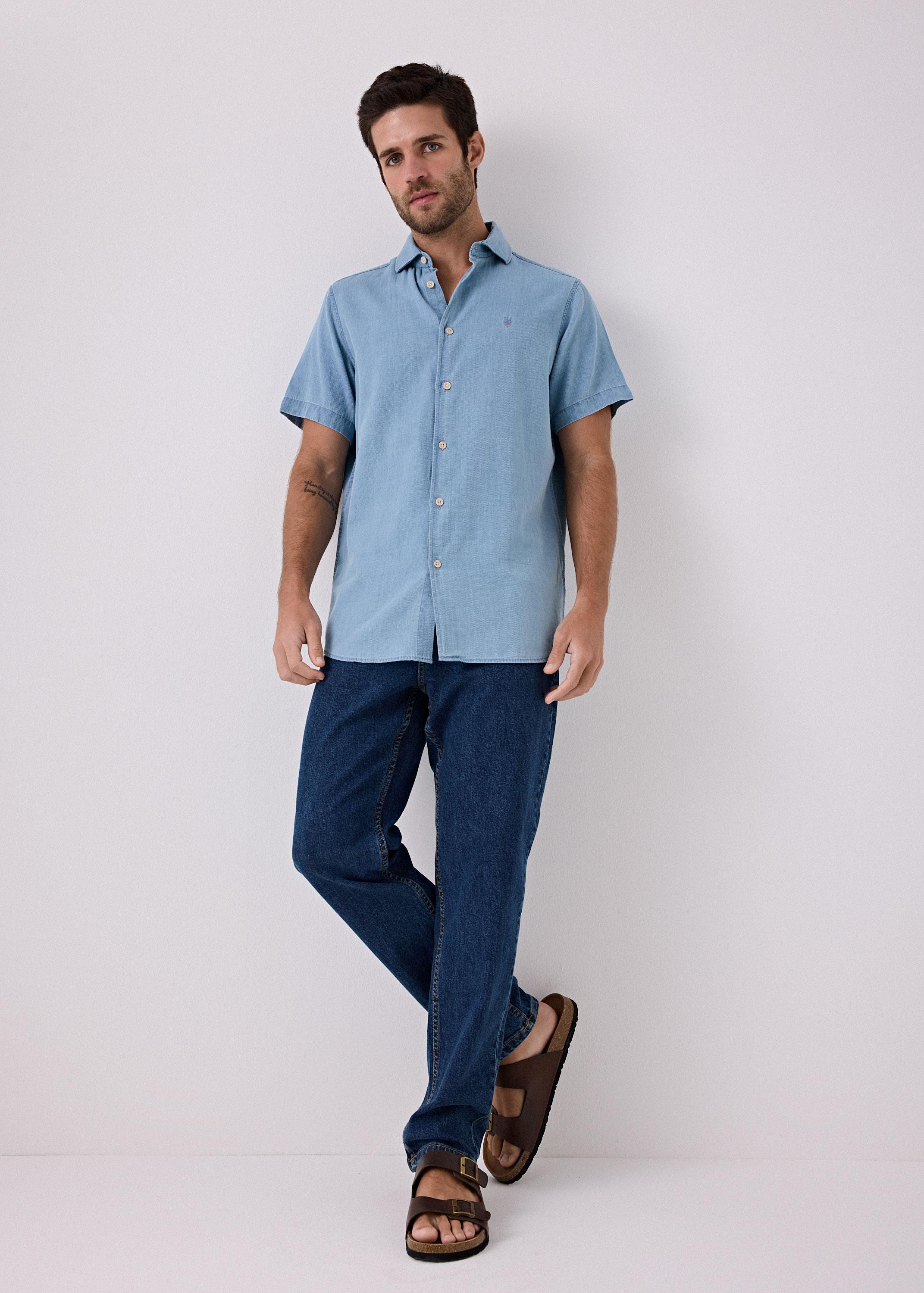 Camisa Dobby Textura Algodón-4