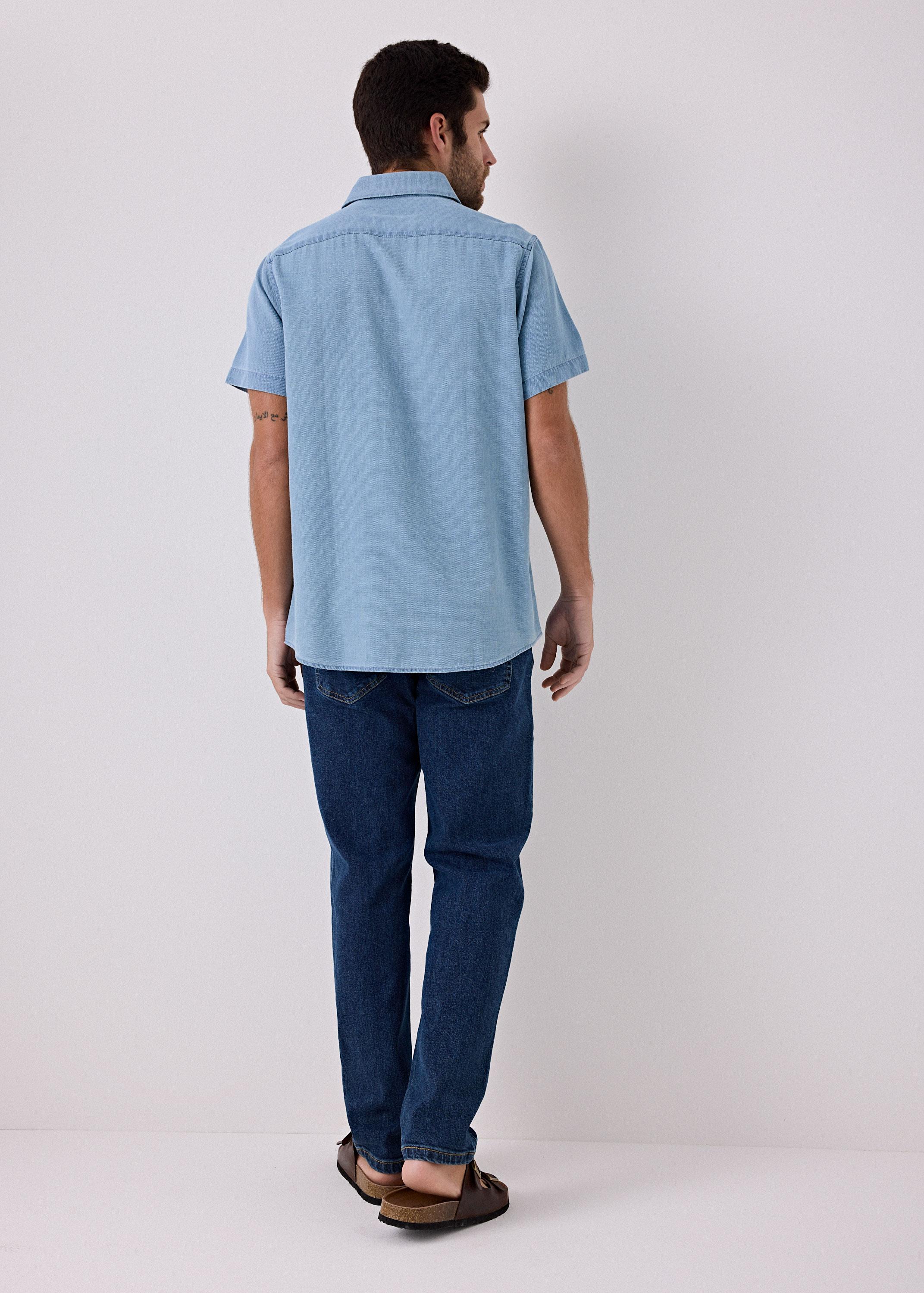 Camisa Dobby Textura Algodón-5