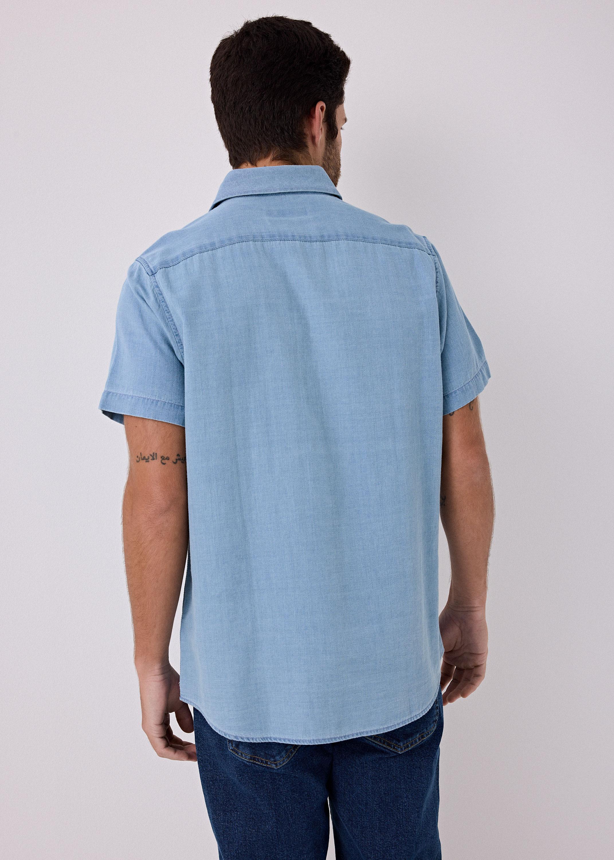 Camisa Dobby Textura Algodón-1