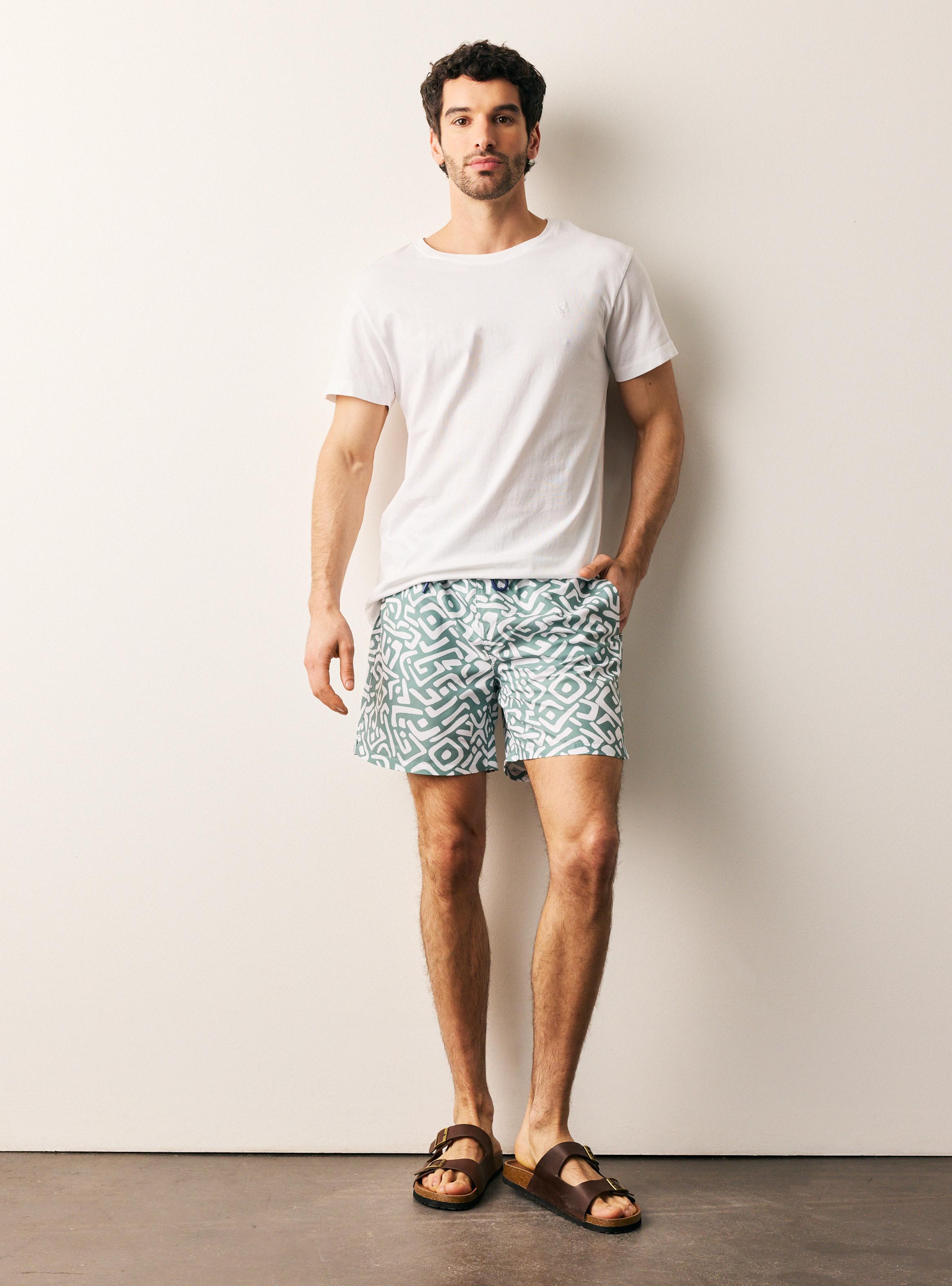 Traje de Baño Print Regular Fit-4