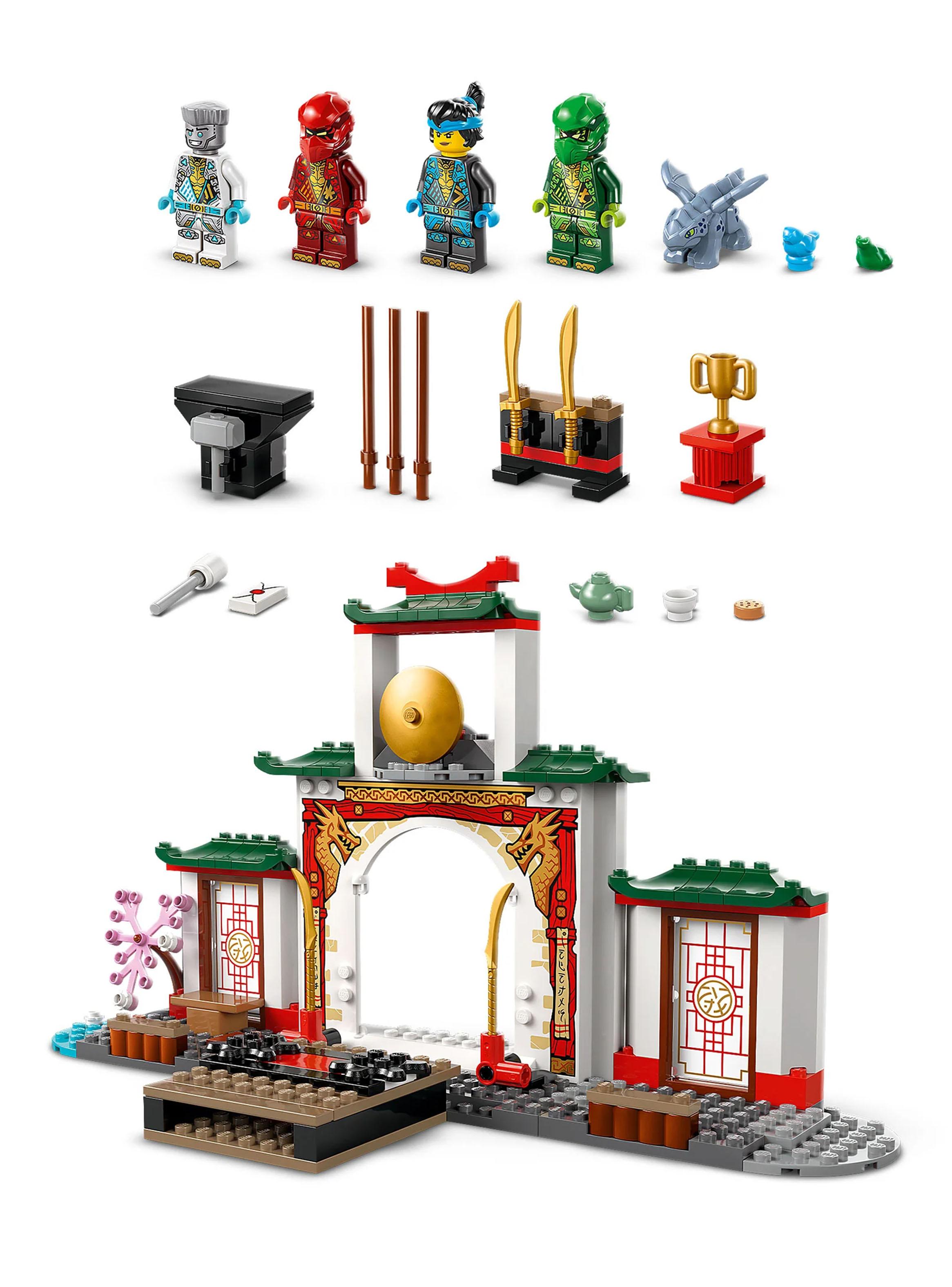 Lego Templo Ninja del Spinjitzu 158 Piezas-3