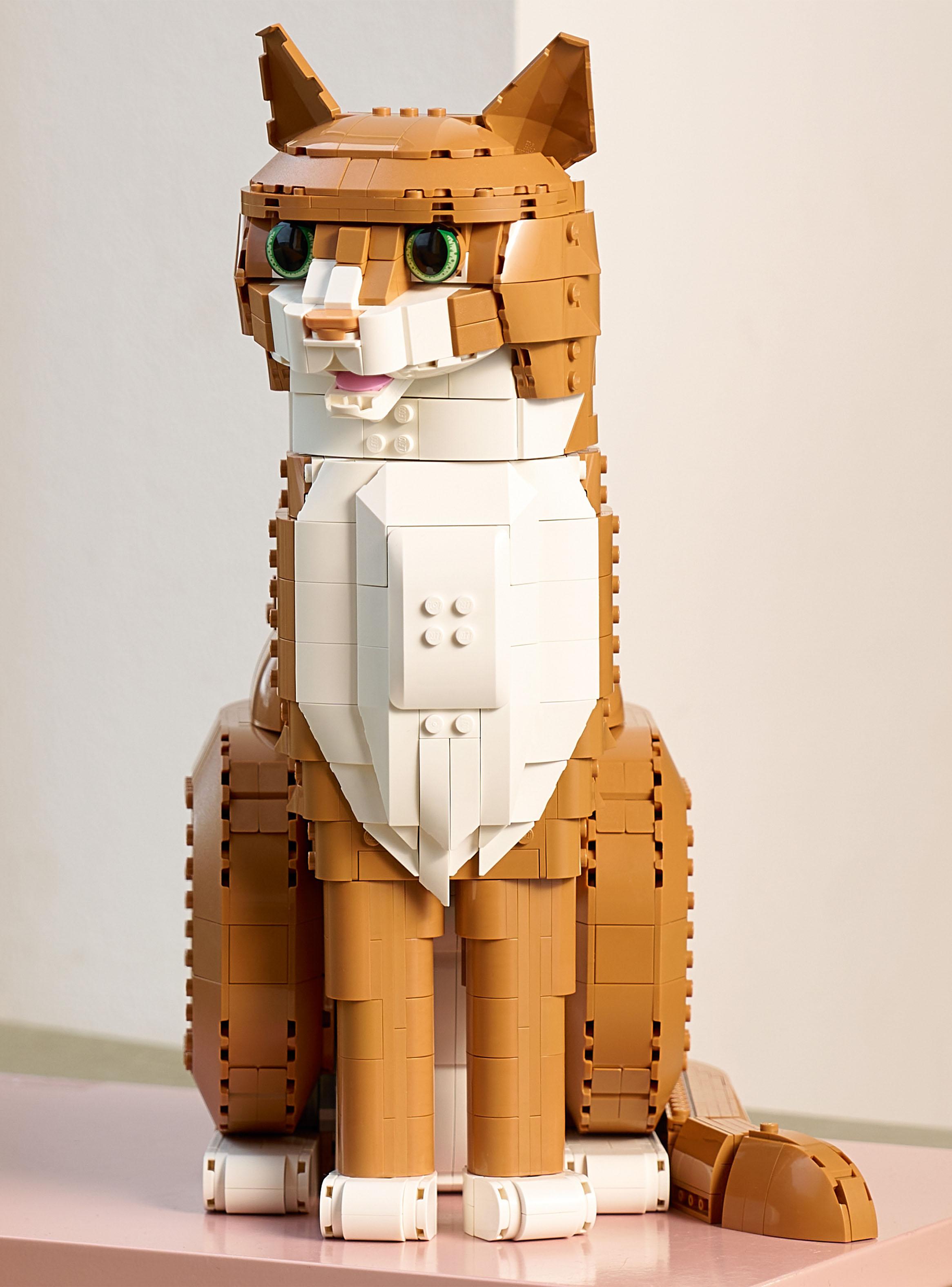 Lego Gato Naranja 1755 Piezas-2