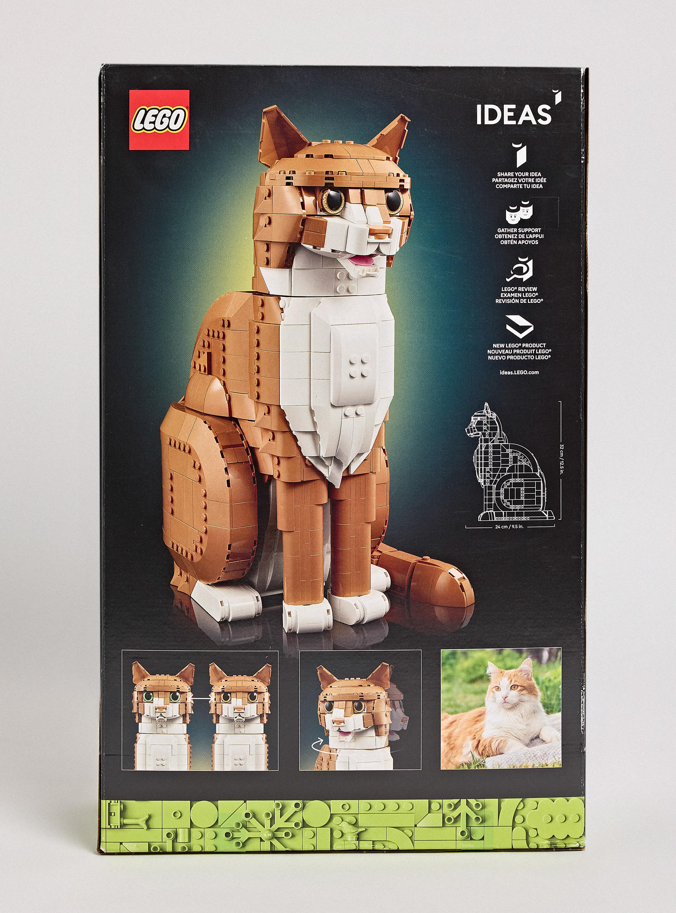 Lego Gato Naranja 1755 Piezas-4