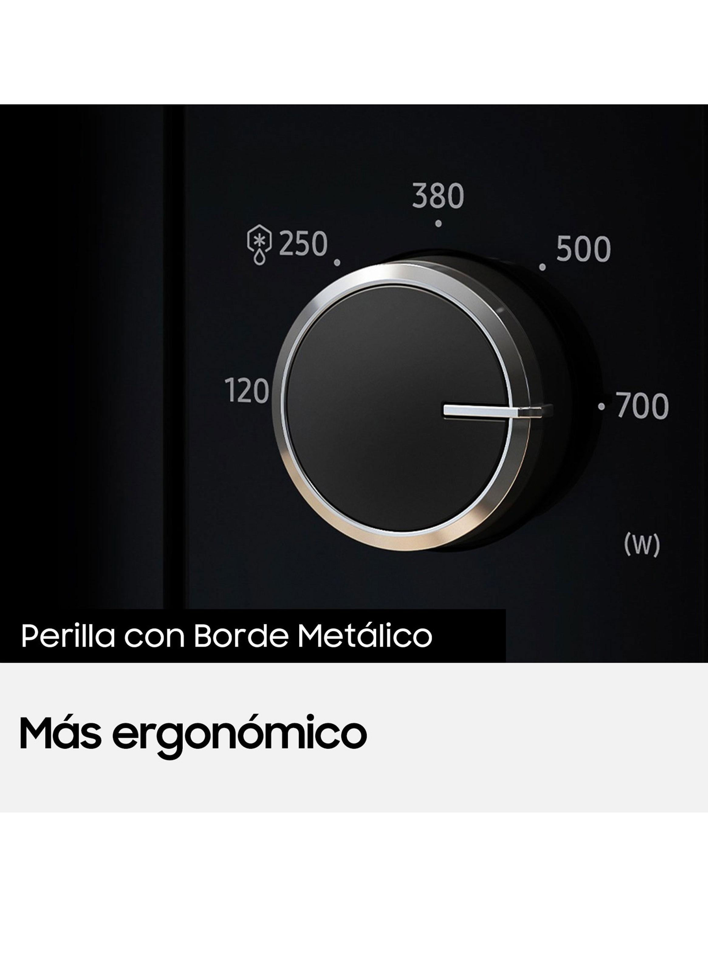 Microondas Manual 20 Litros 650W MS20A3010AL/ZS Negro-5
