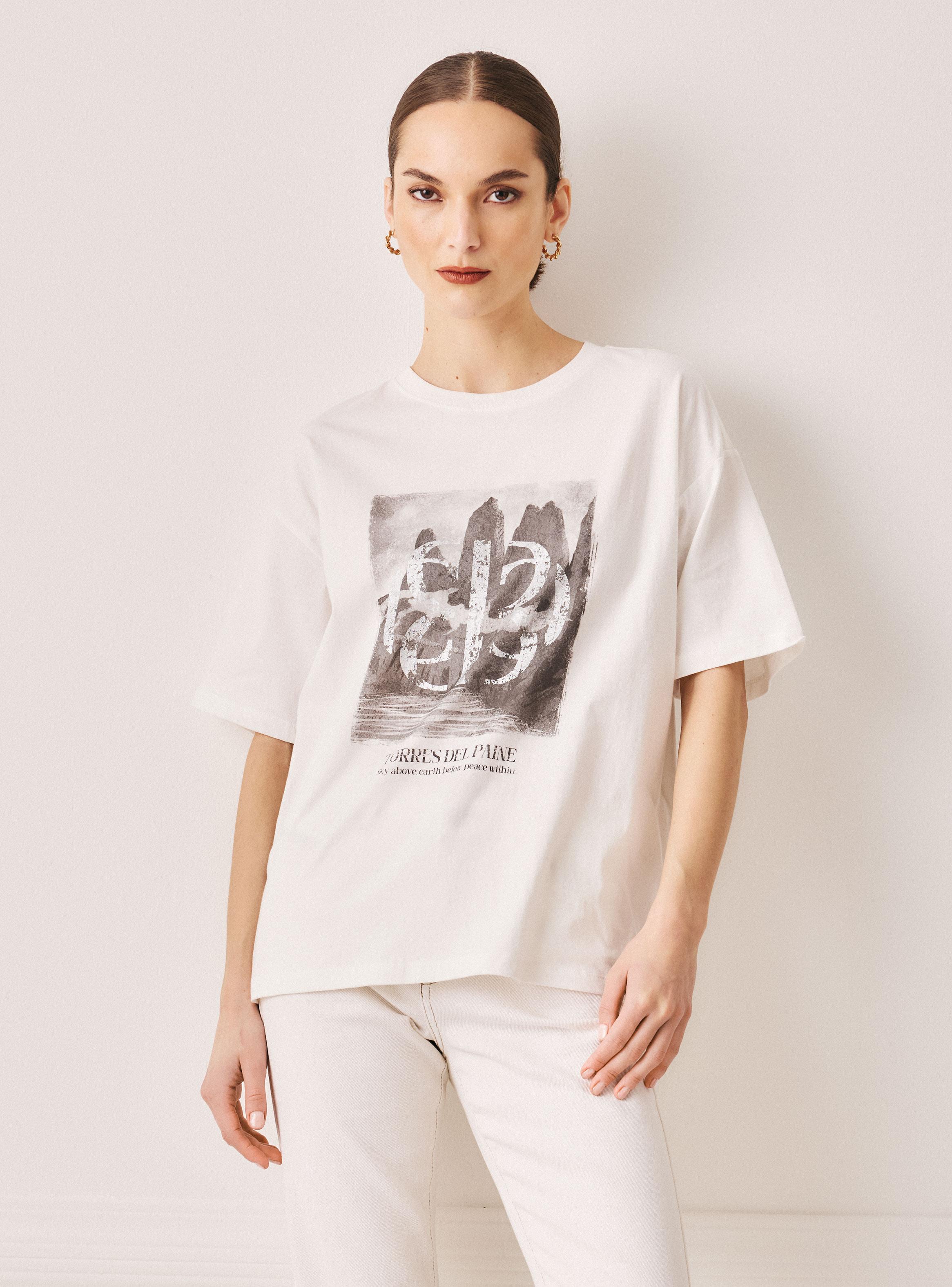 Polera Oversize Estampada-0