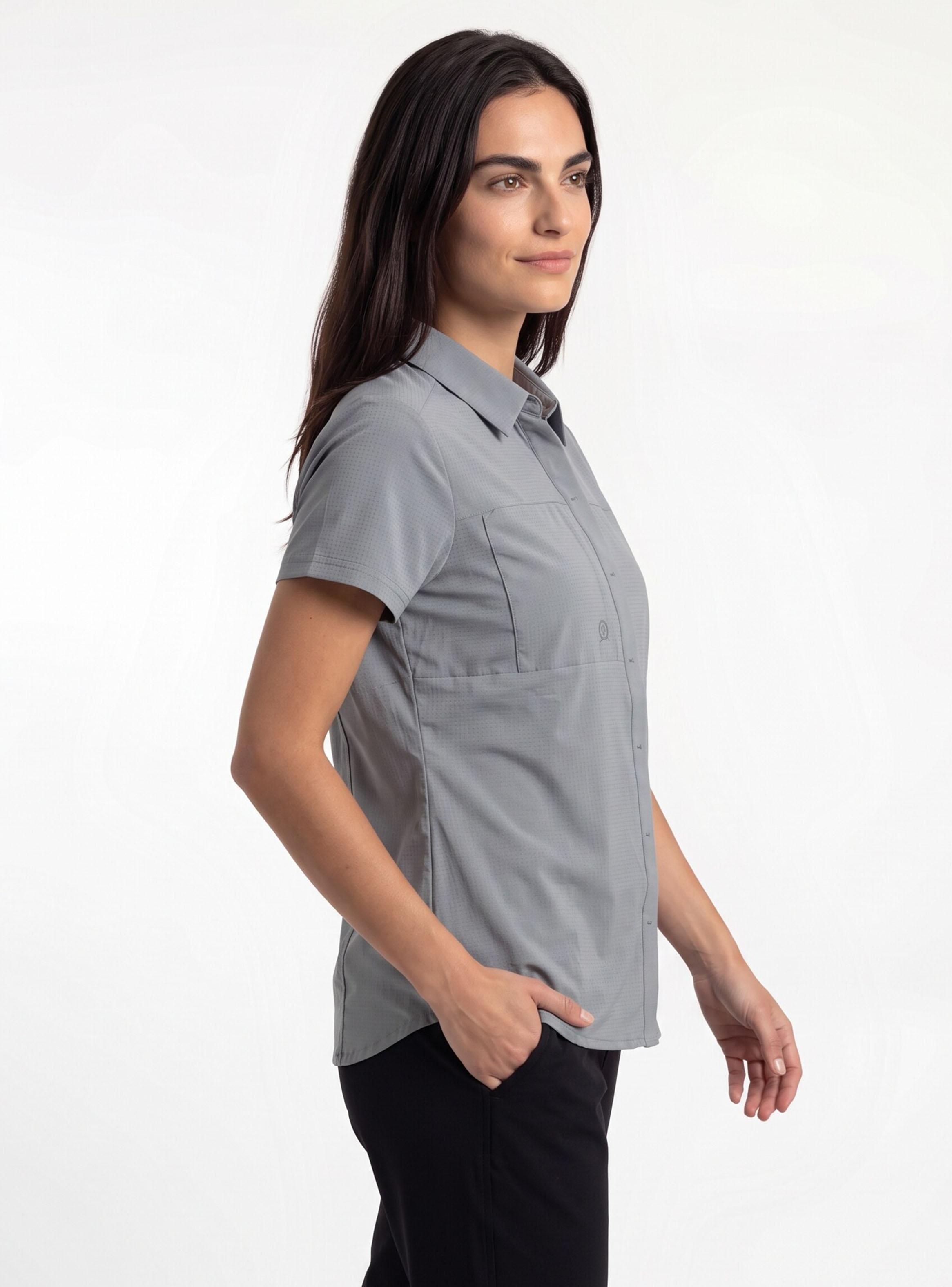 Camisa Manga Corta Técnica con Bolsillo-2