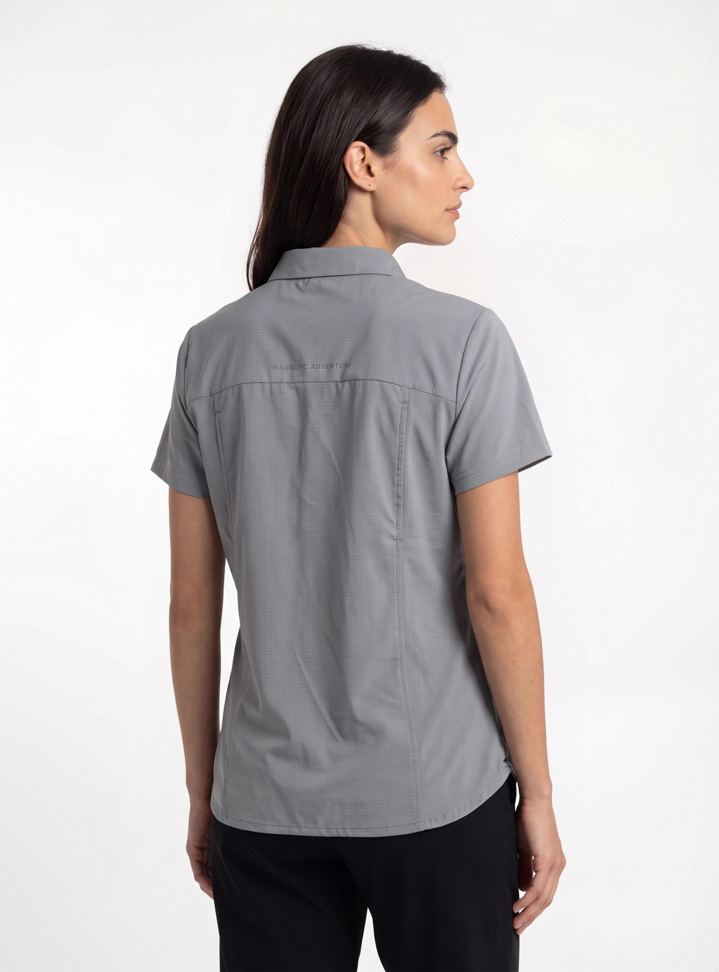 Camisa Manga Corta Técnica con Bolsillo-1