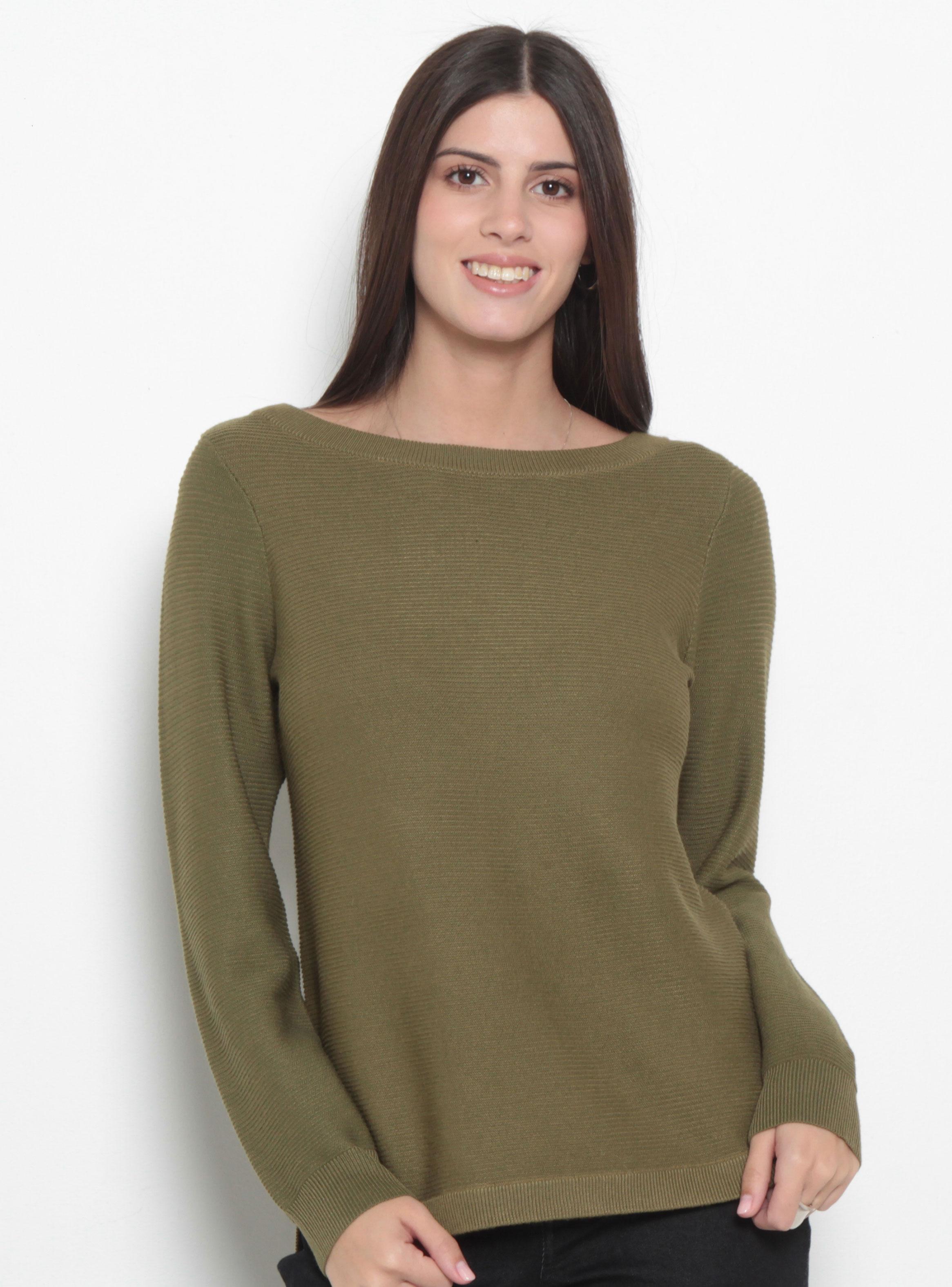 Sweater Manga Larga Escote Redondo-0