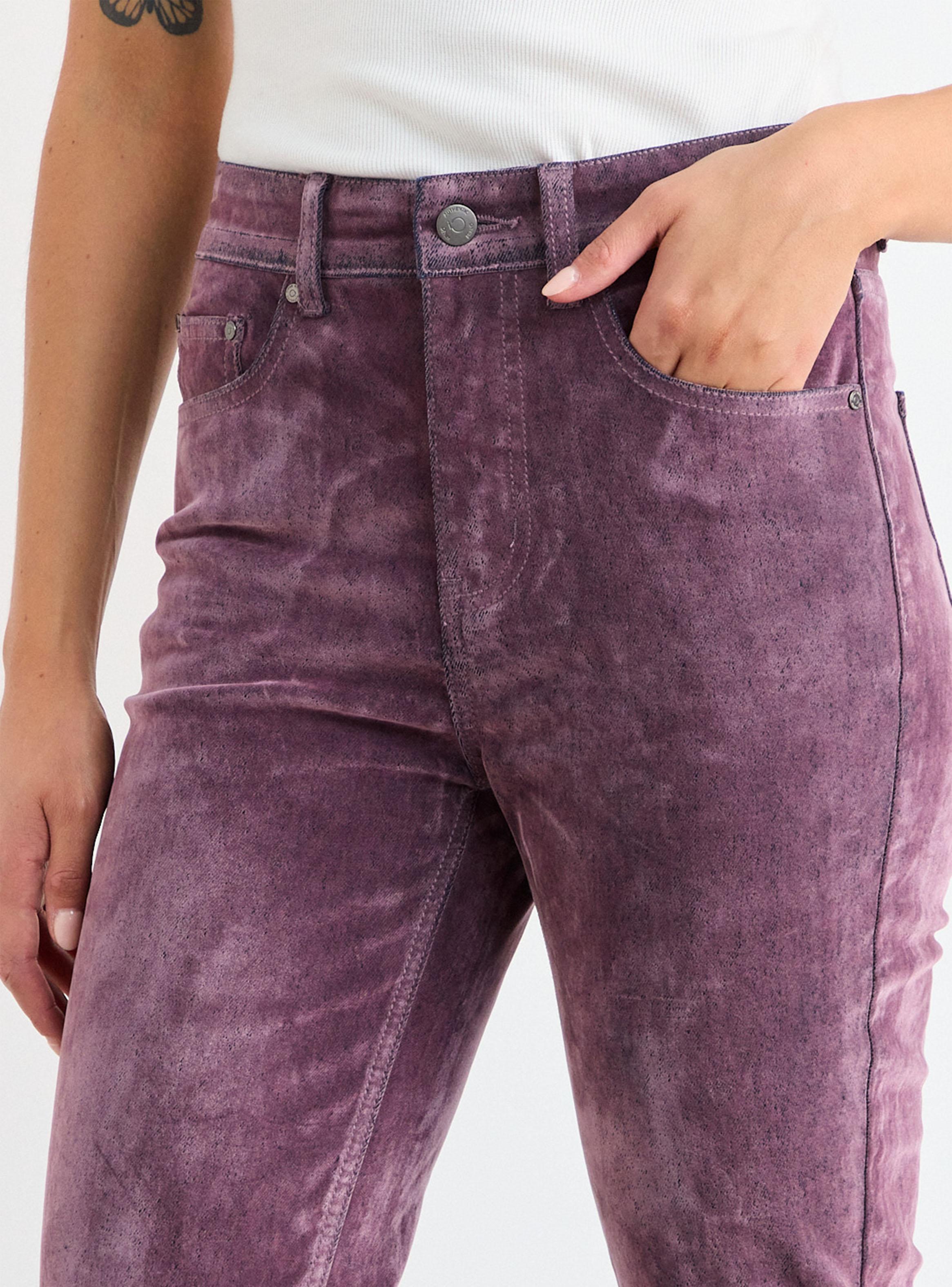 Jeans Liso Morado-2