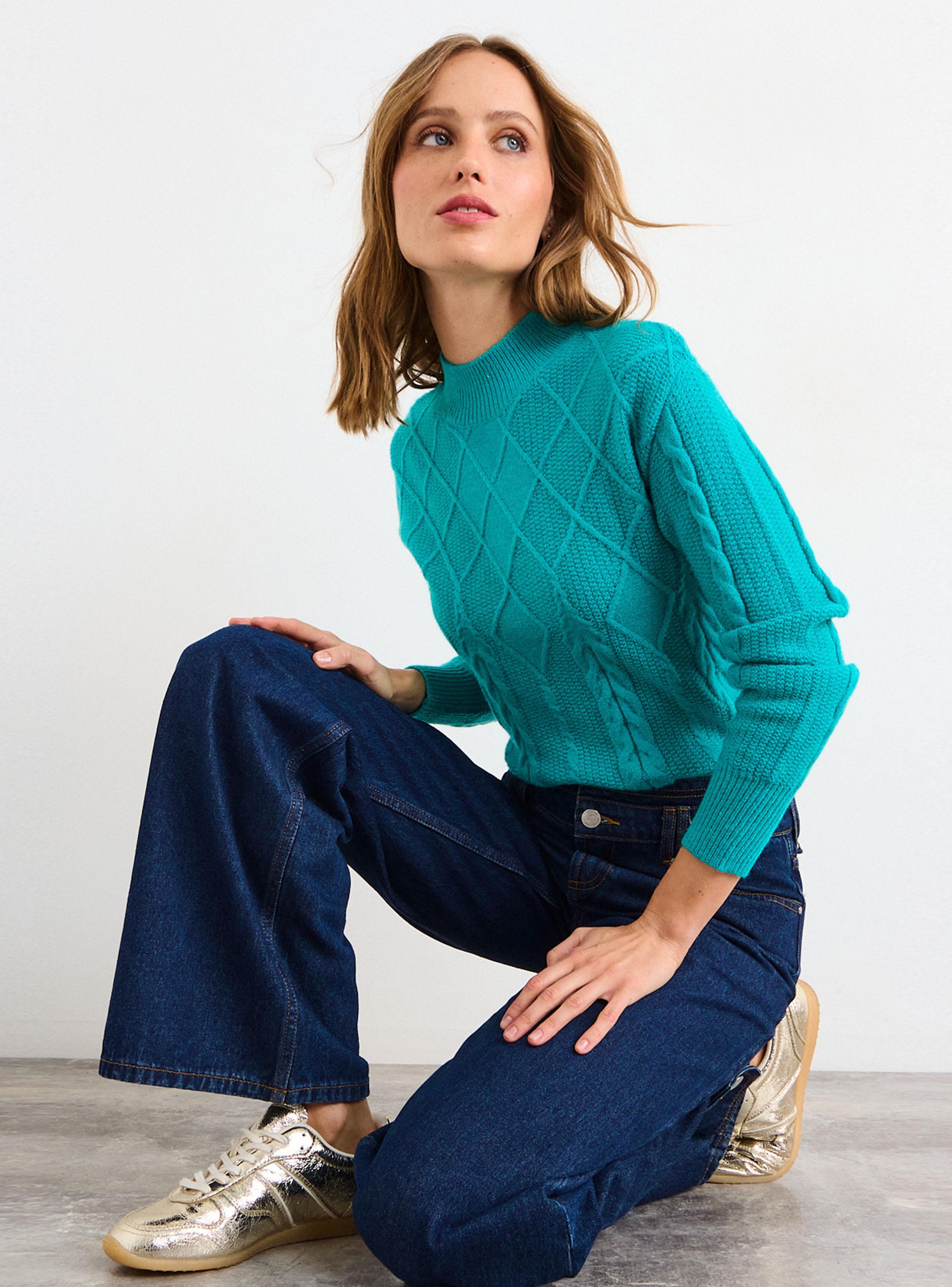Sweater Liso Texture Regular Color-4