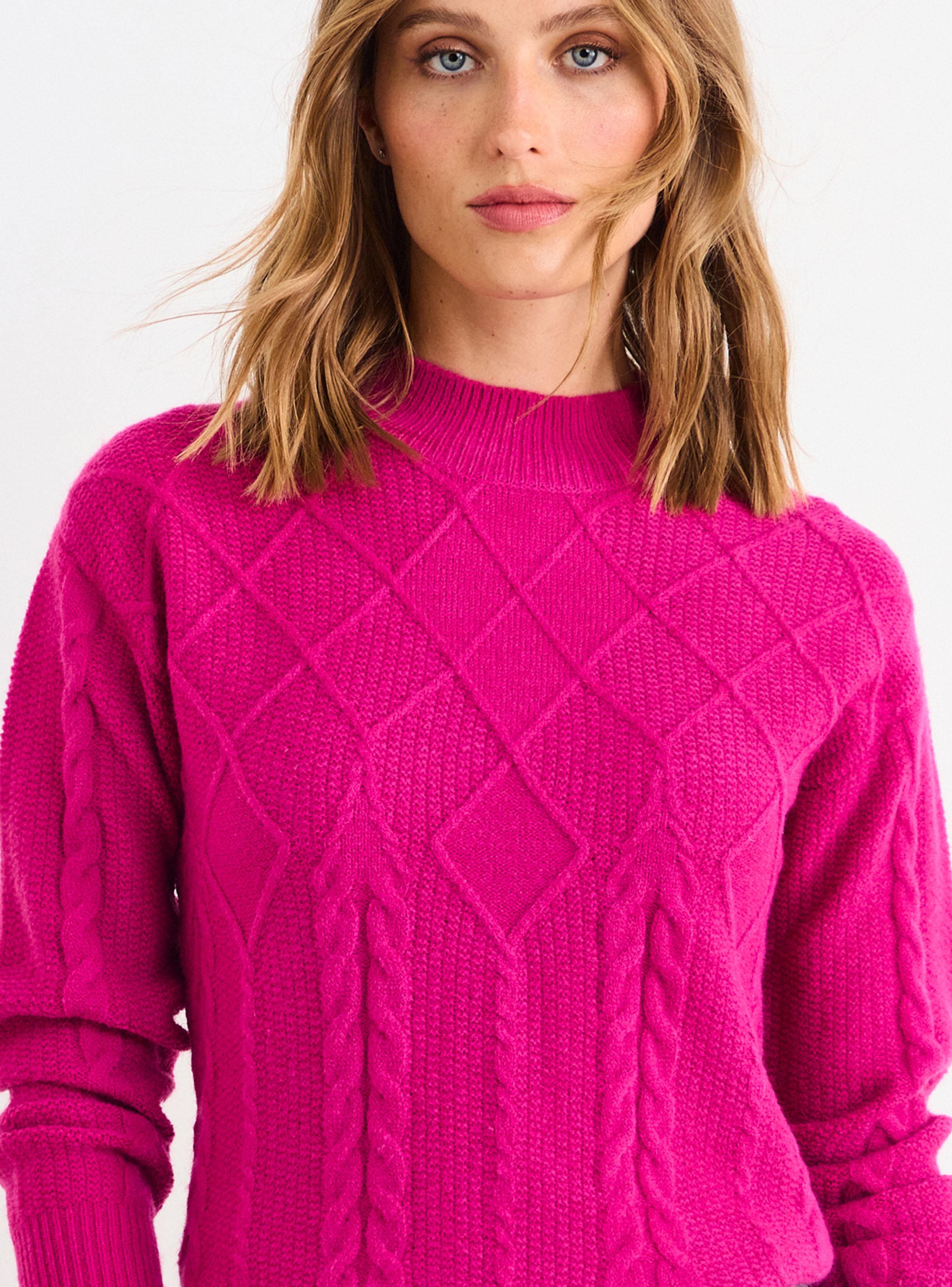 Sweater Liso Texture Manga Larga-3