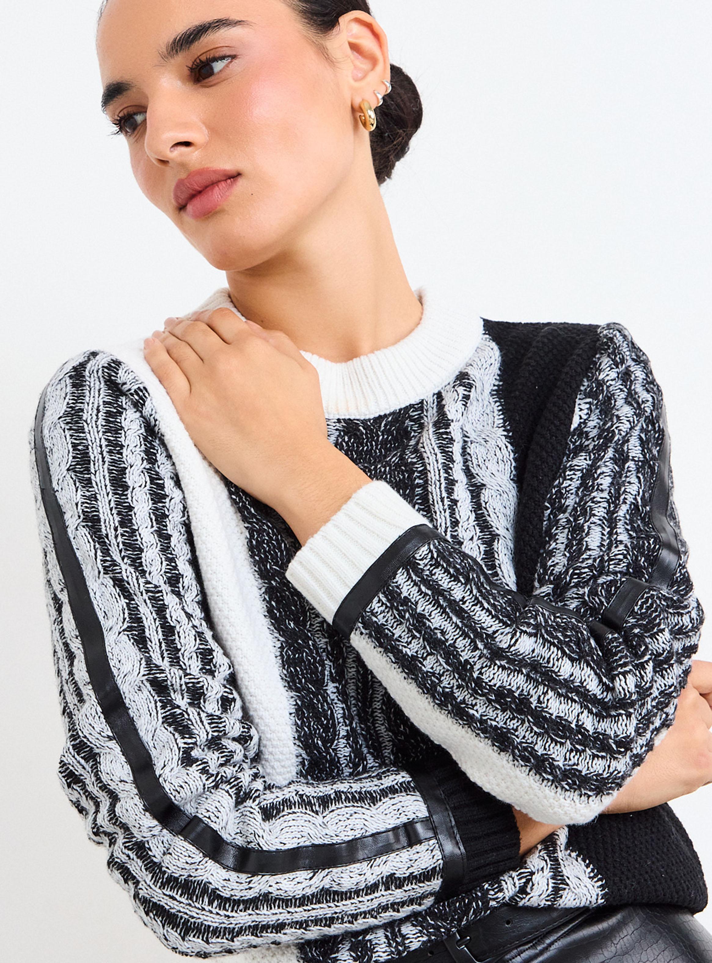 Sweater Fantasía Bloque Color-3