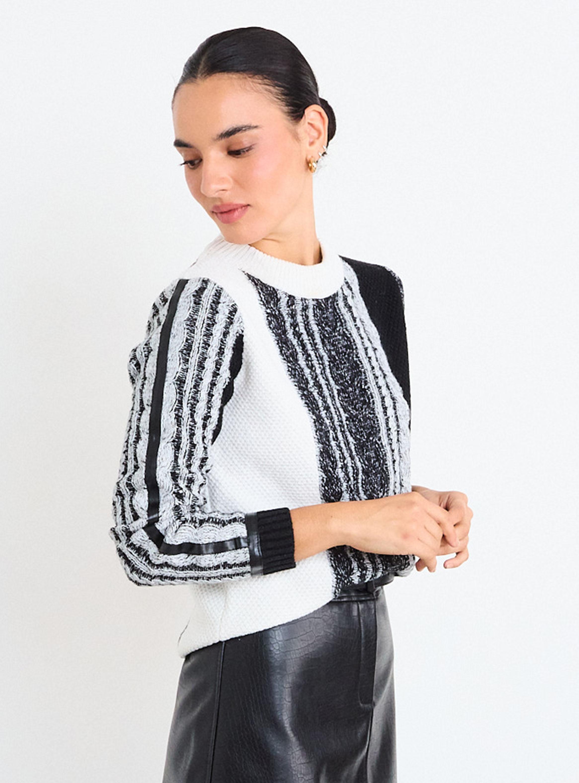 Sweater Fantasía Bloque Color-2