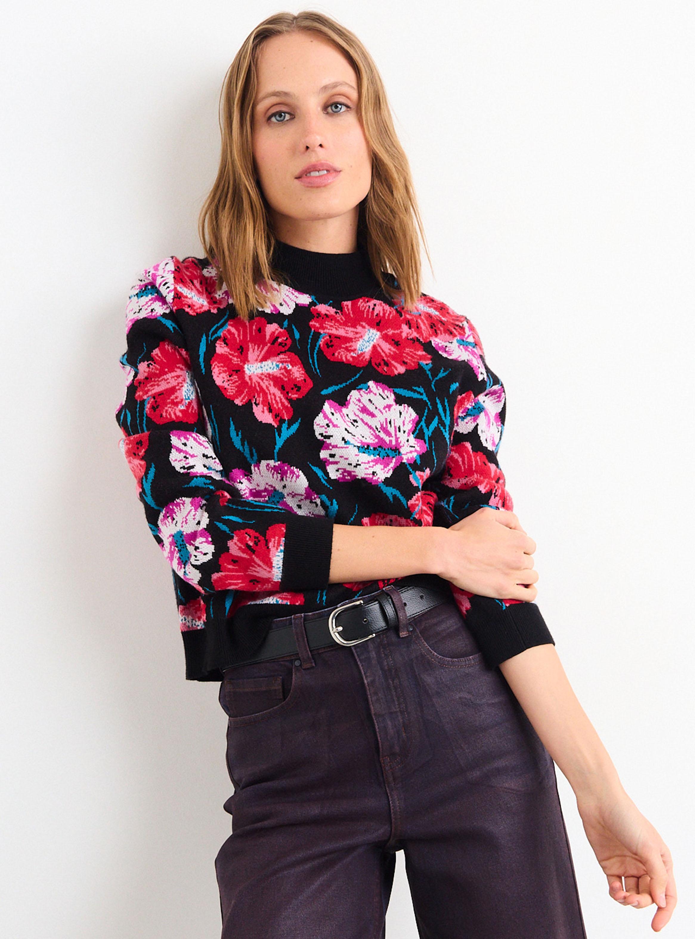 Sweater Fantasía Flor Print-0