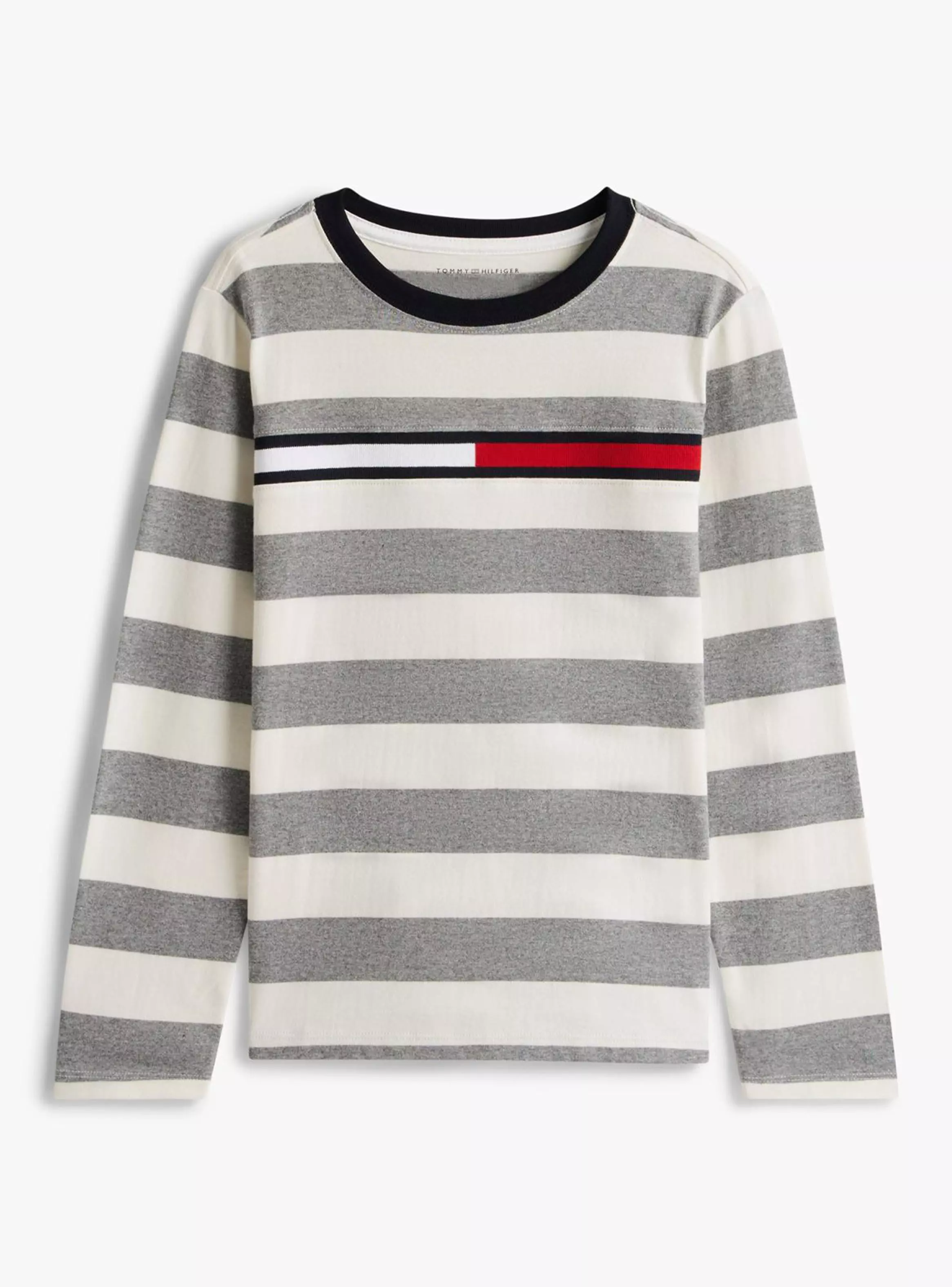 Polera Manga Larga Rayas con Flag Rib-3