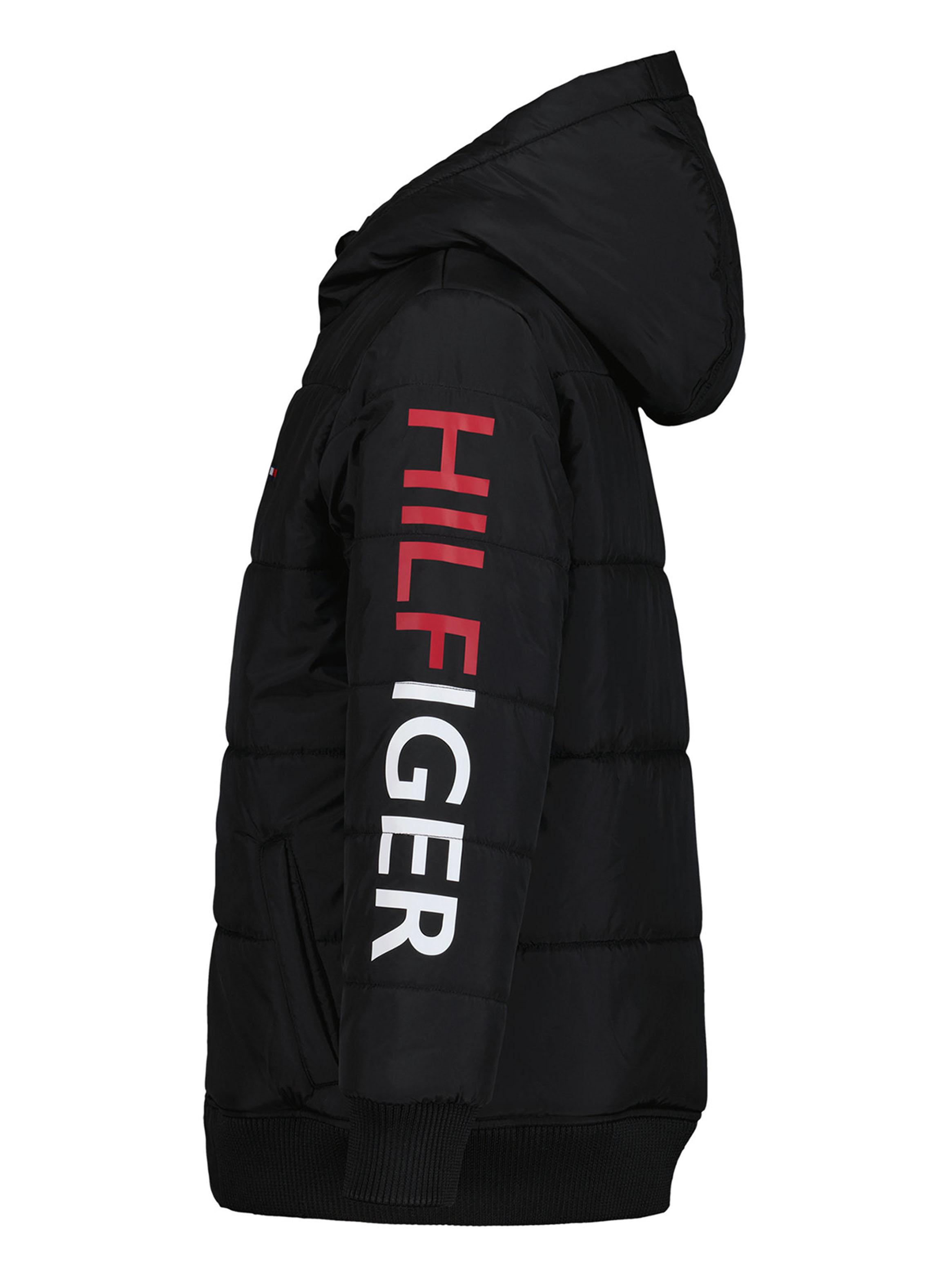 Parka Puffer Logo Colorblock en Manga-2