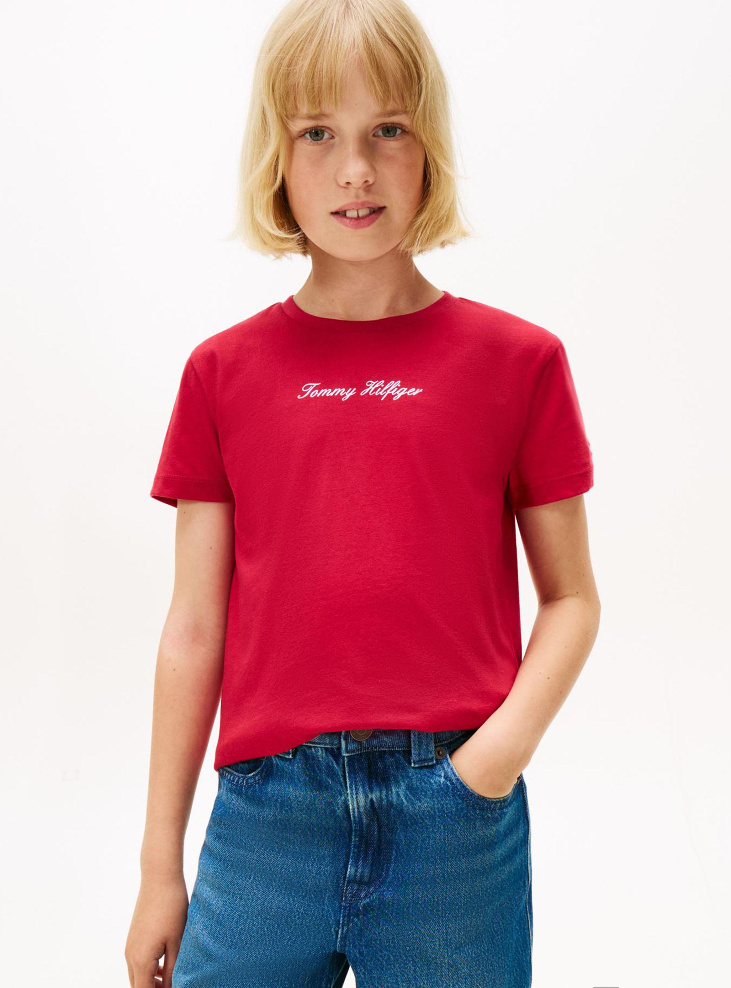 Polera Clásica con Logo Bordado Niña-0