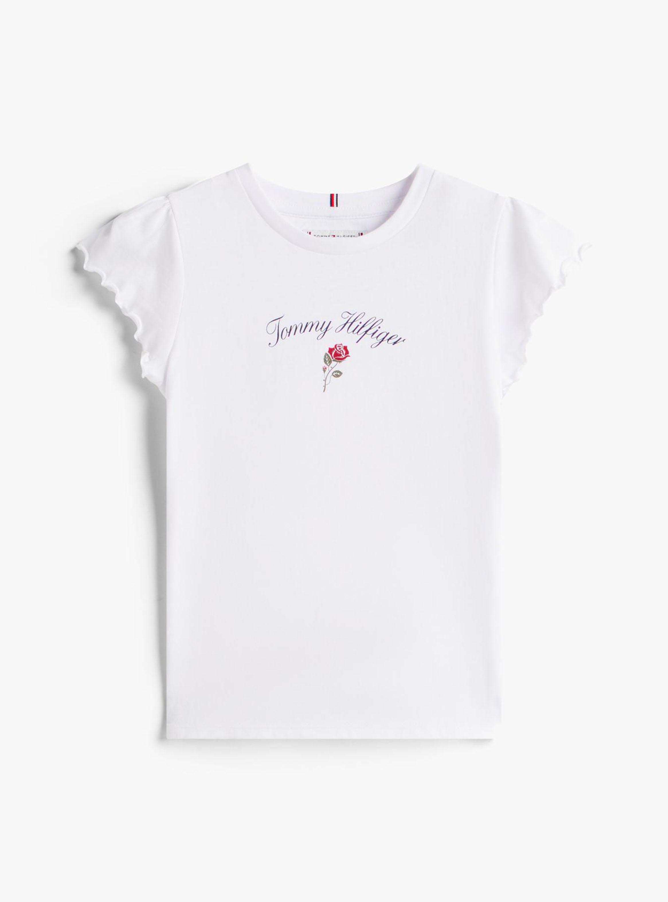 Polera Script Logo con Rosa-3