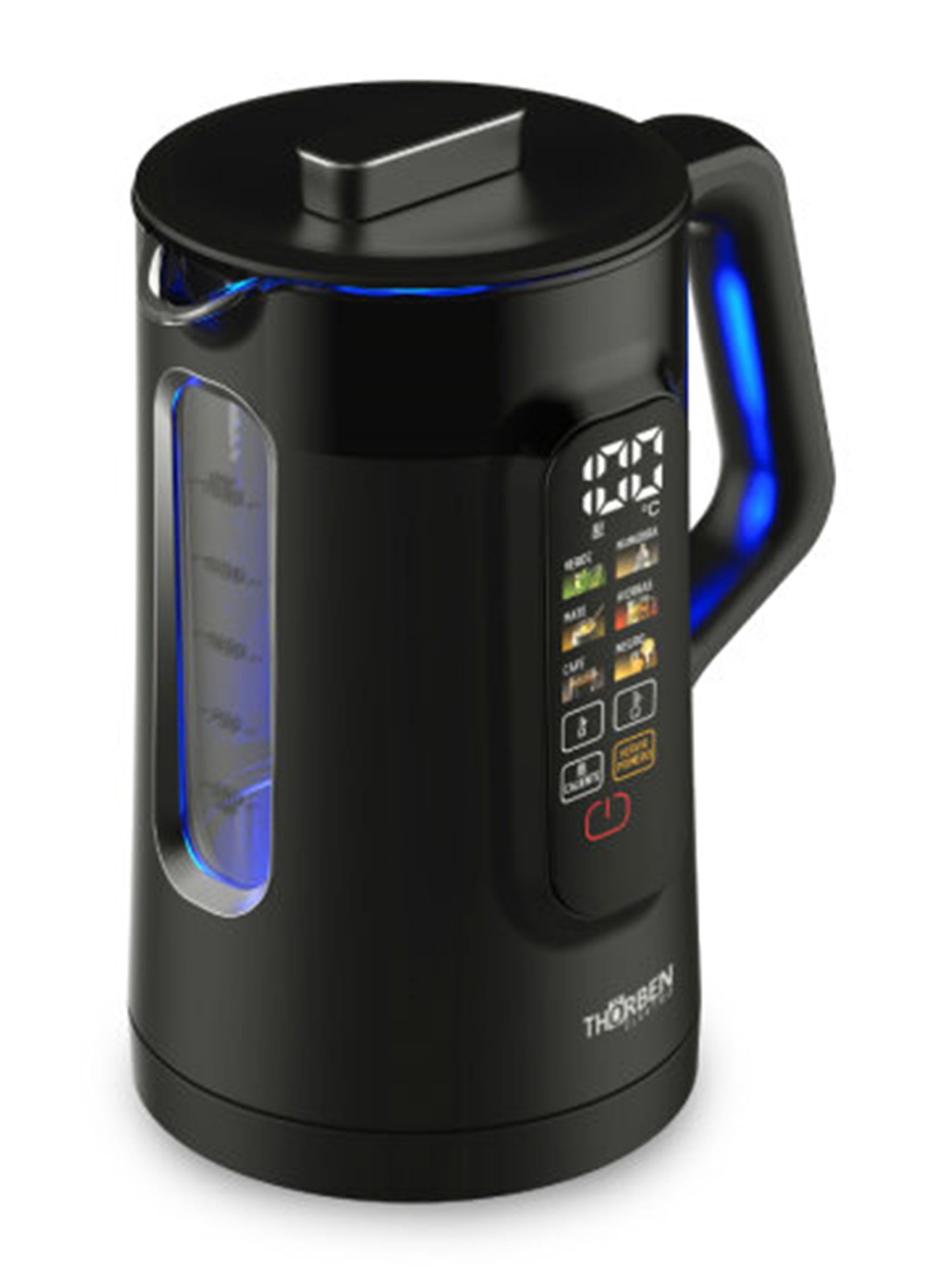 Hervidor Digital 1.5 Litros Thor Color Smart Negro-0