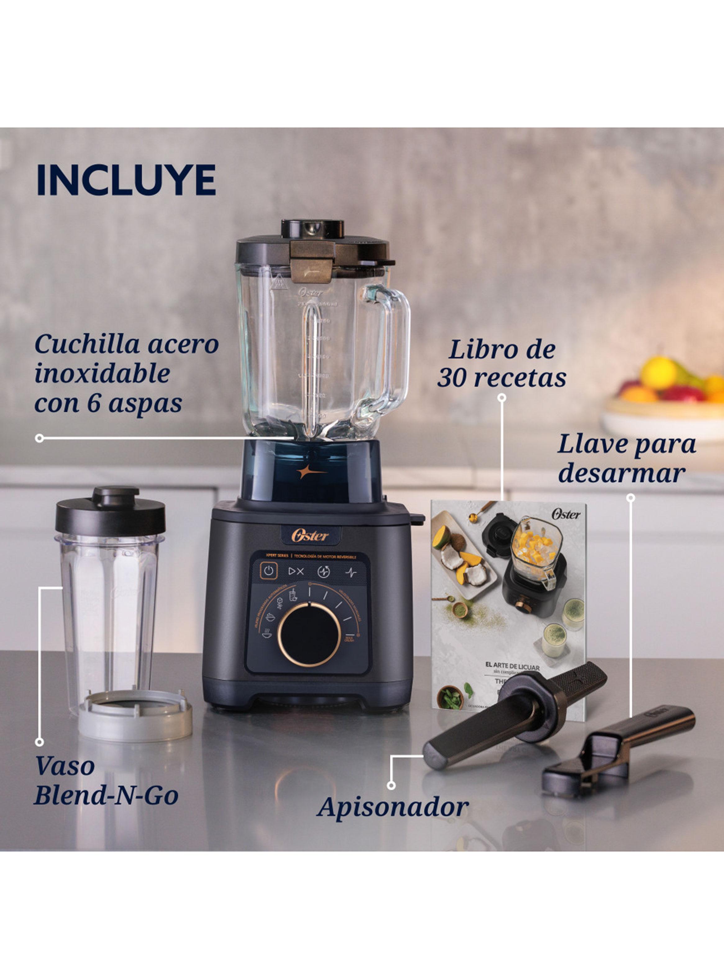 Licuadora Titán 2200W 5 Velocidades Negro-7