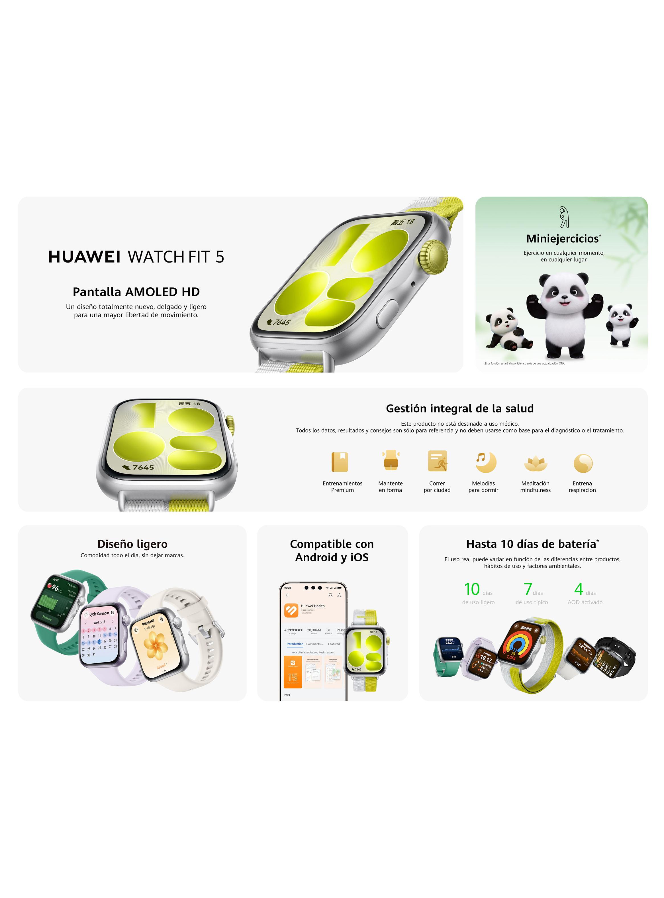 Smartwatch Fit 5 Morado-5