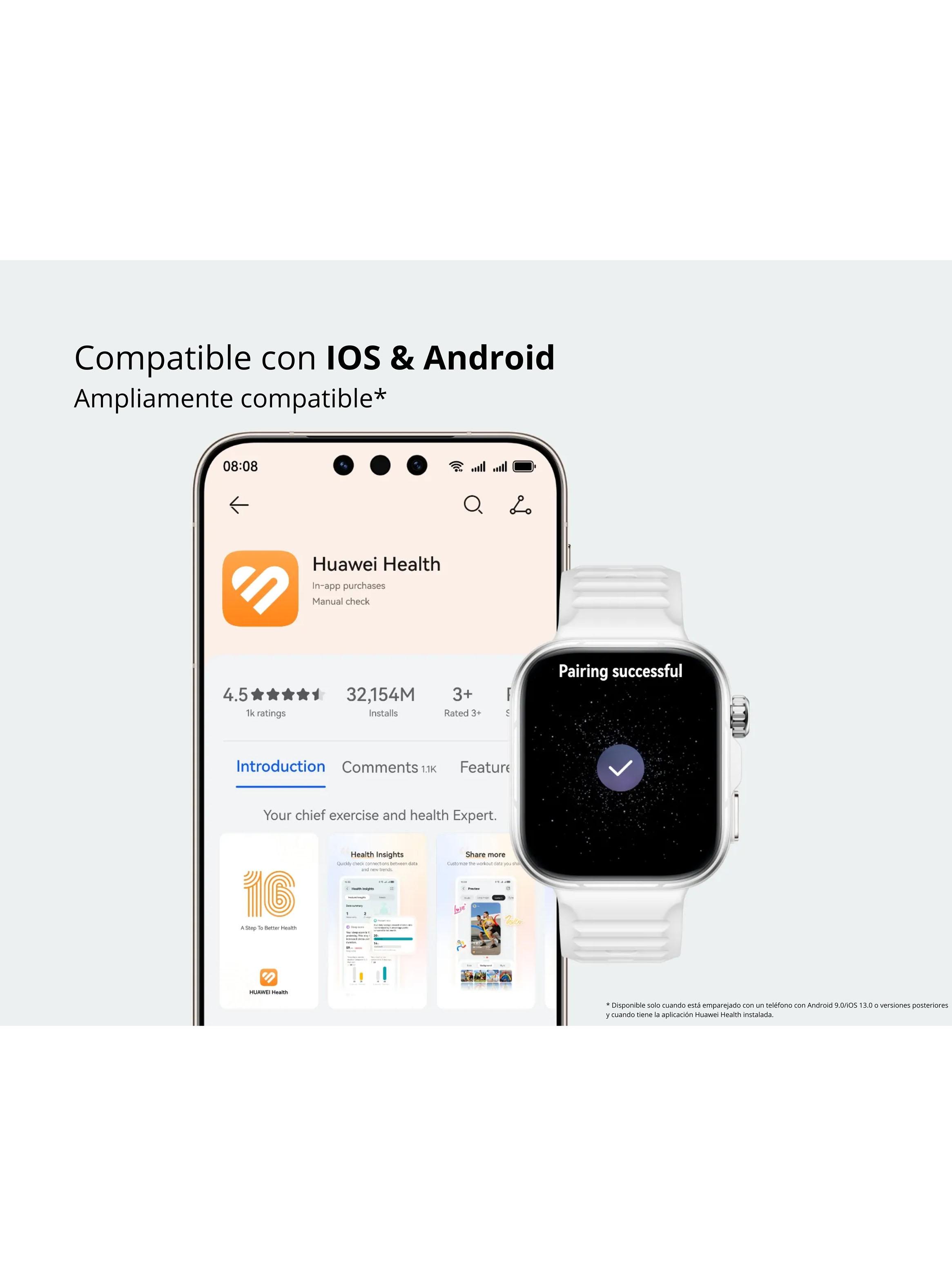 Smartwatch Fit 5 Pro Negro-4