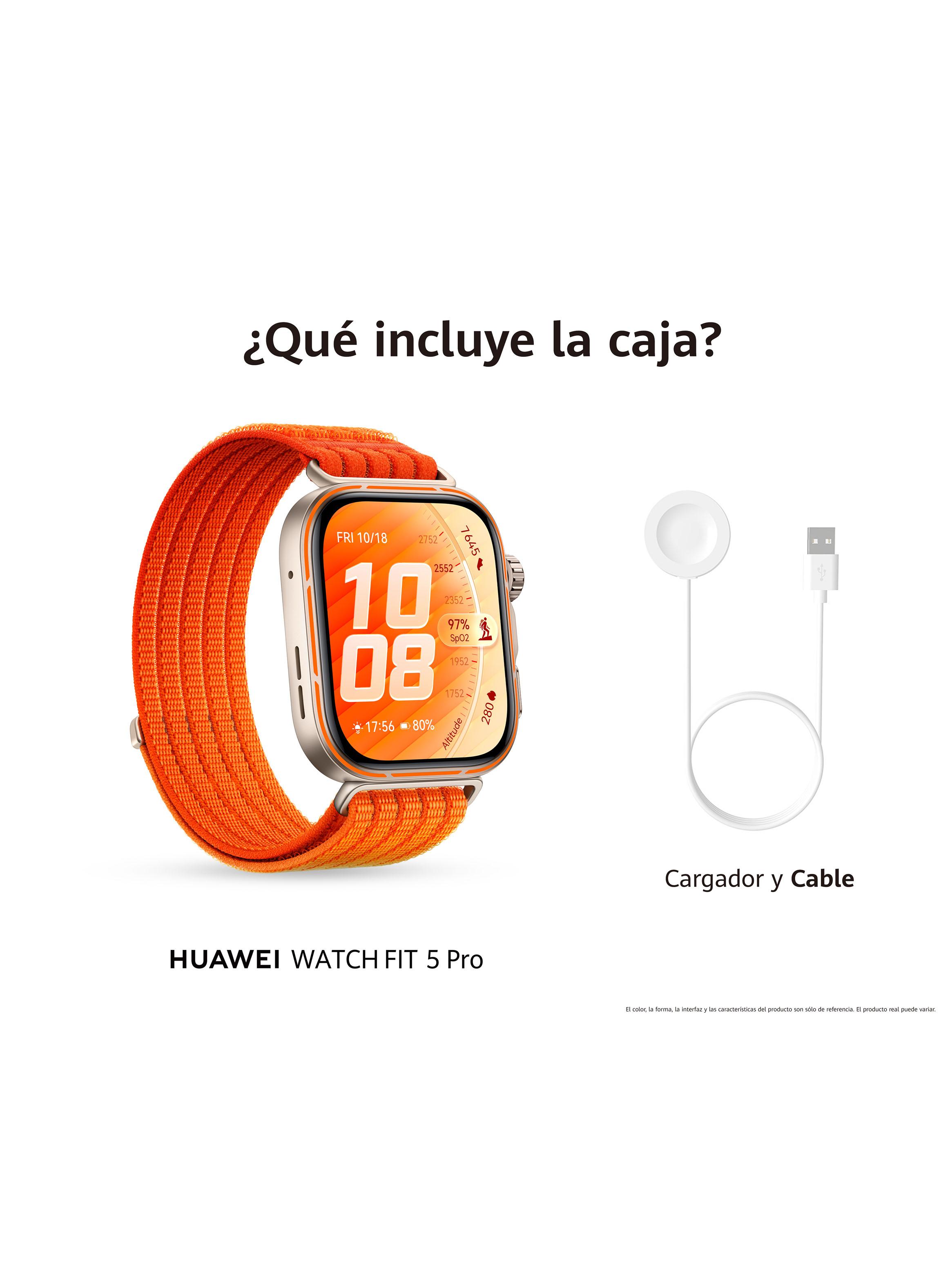 Smartwatch Fit 5 Pro Naranjo-4