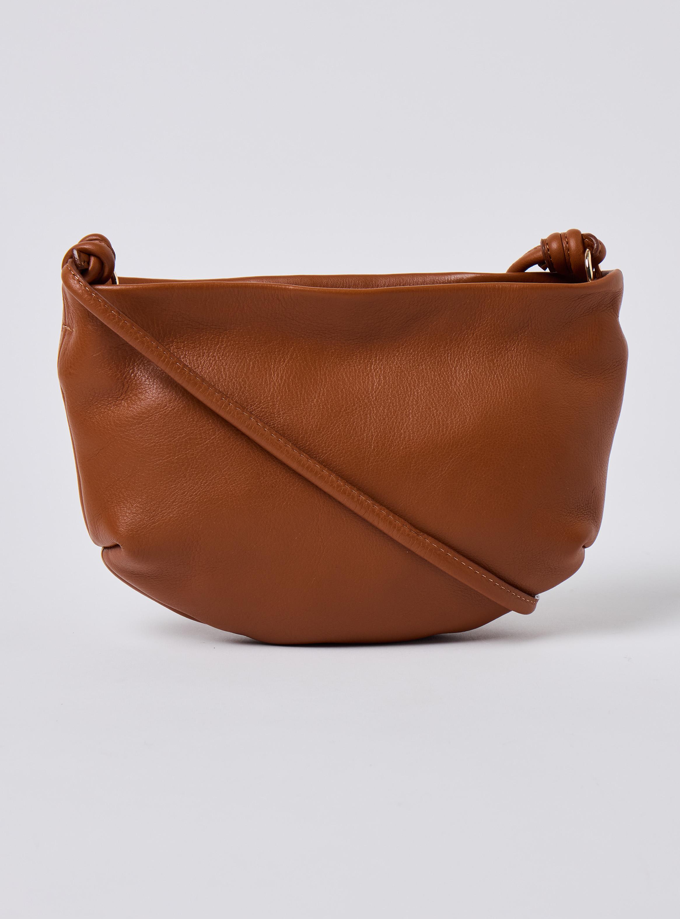 Cartera de Hombro Minimalista Cuero-0