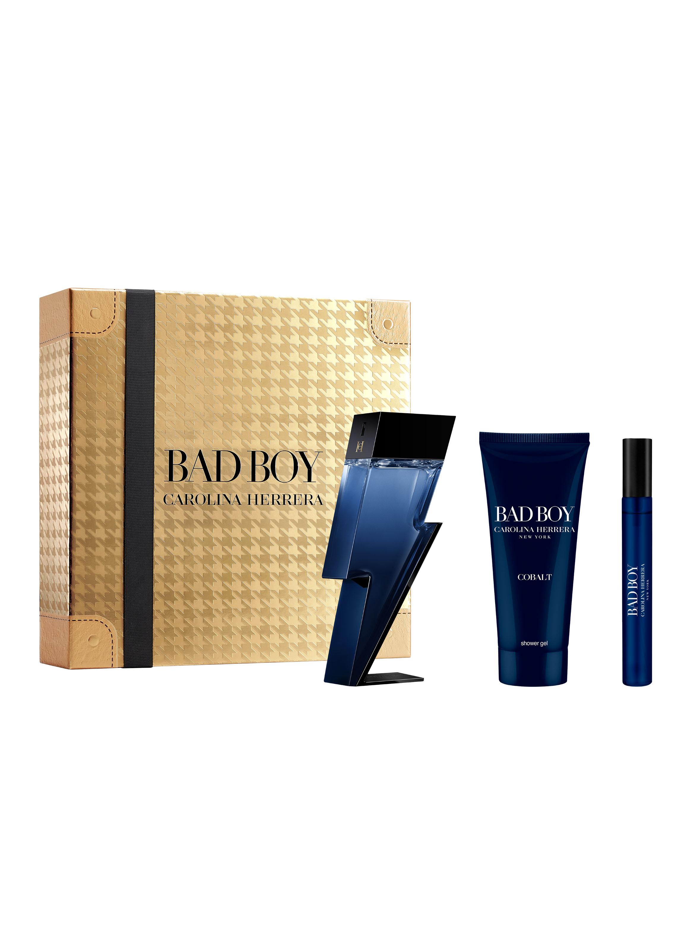 Set Perfume Bad Boy Cobalt EDP Hombre Électrique 100 ml + Gel de Baño 100 ml + EDP Électrique 10 ml-0