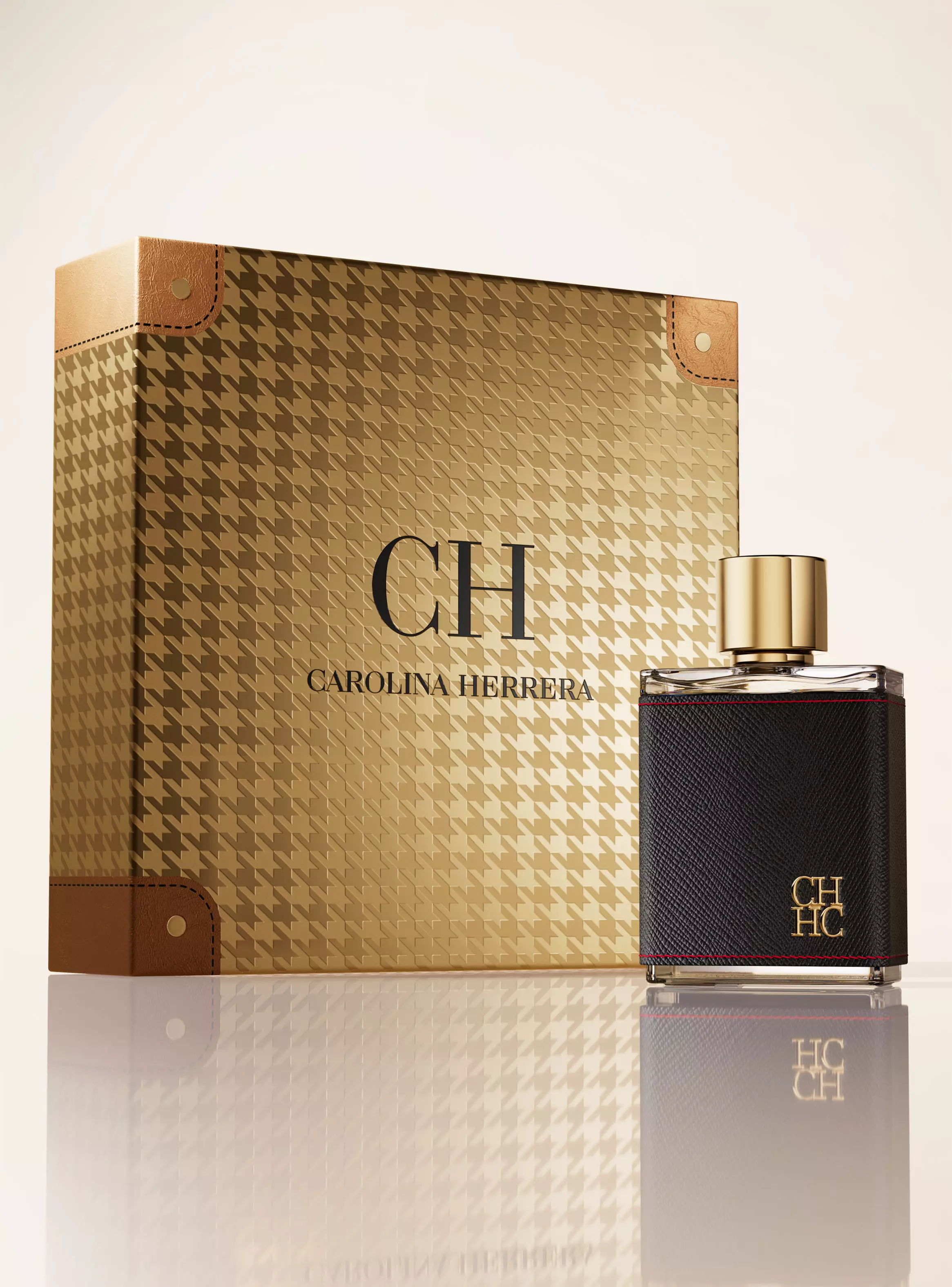 Set Perfume CH Men EDT Hombre 100 ml + Balsamo After Shave 100 ml + EDT 10 ml-1
