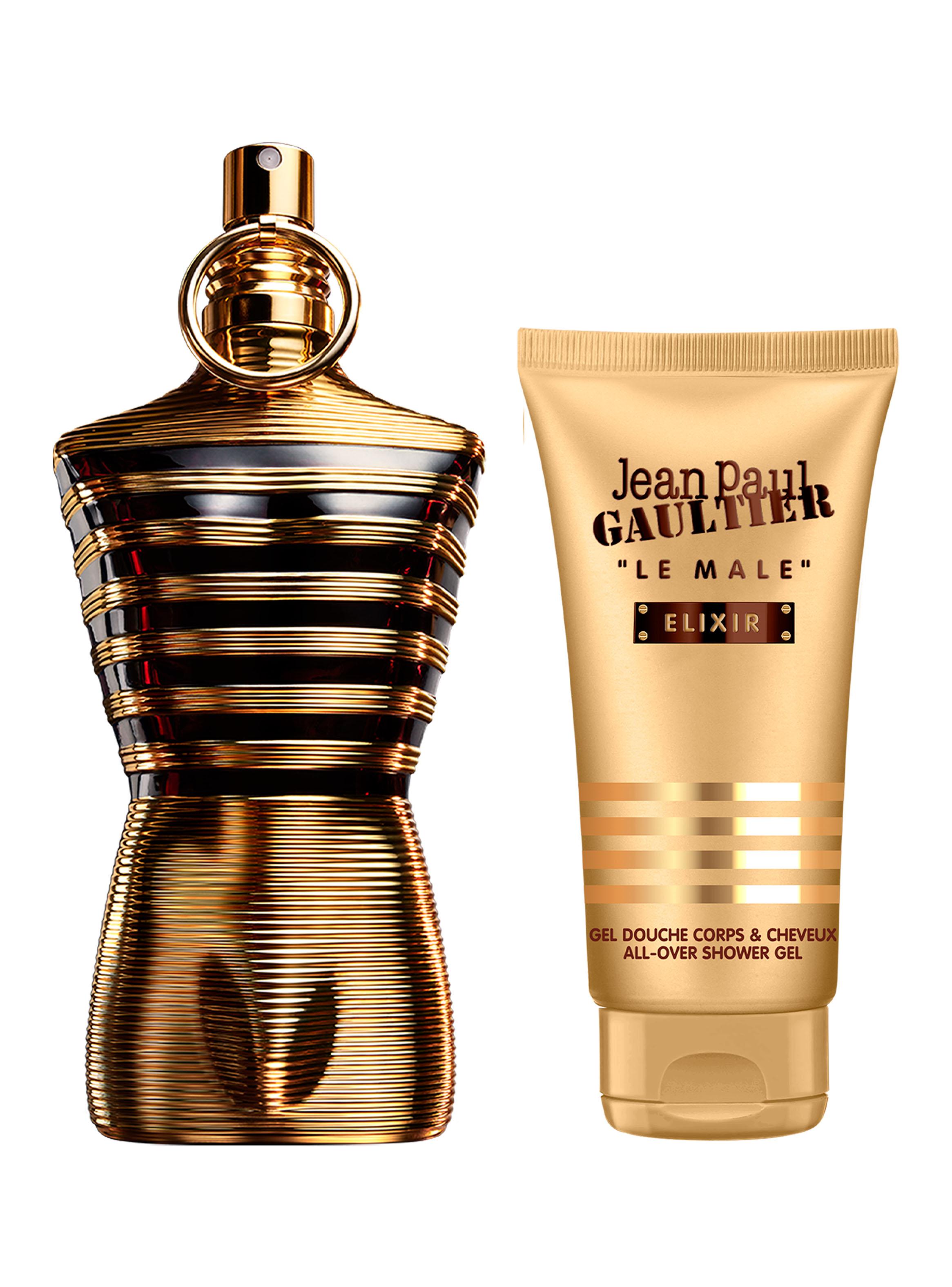 Set Perfume Le Male Elixir Parfum 125 ml + All-Over Gel de Baño 75 ml-1