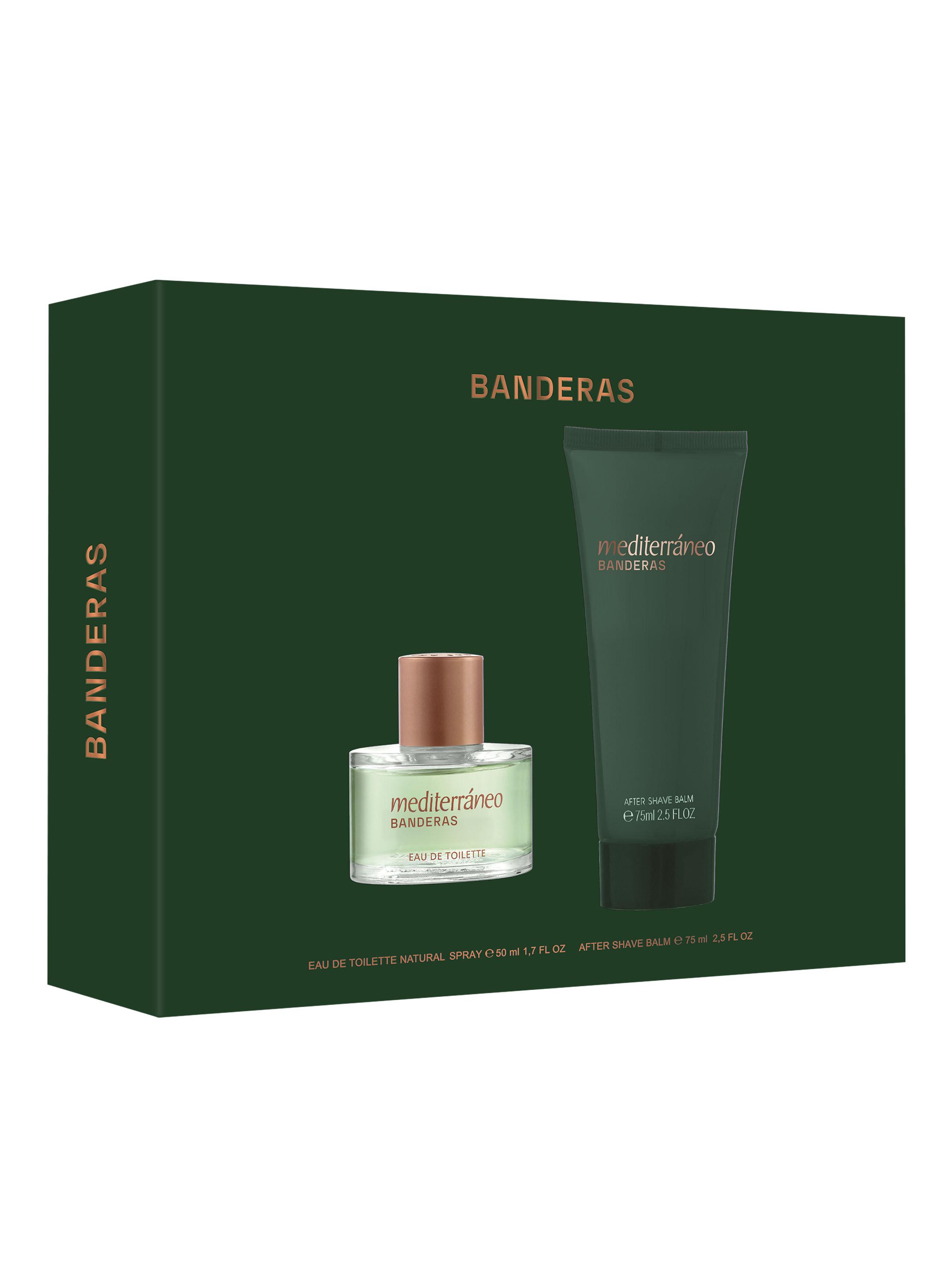 Set Perfume Mediterráneo EDT Hombre 50 ml + Balsamo After Shave 75 ml-1