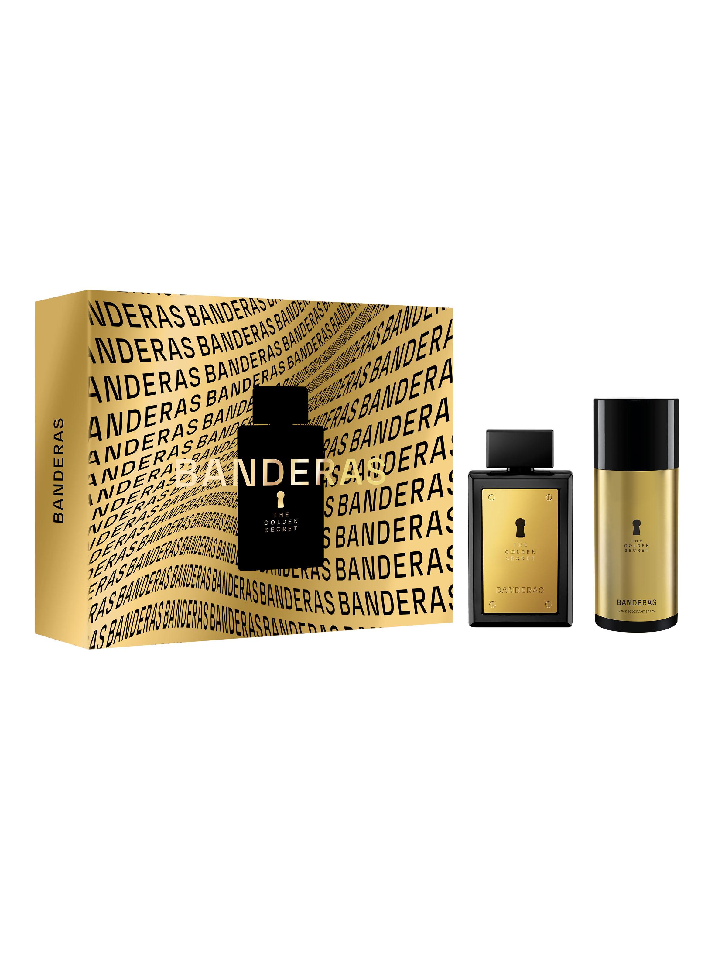 Set Perfume The Golden Secret EDT Hombre 100 ml + 24h Desodorante Spray 150 ml-0