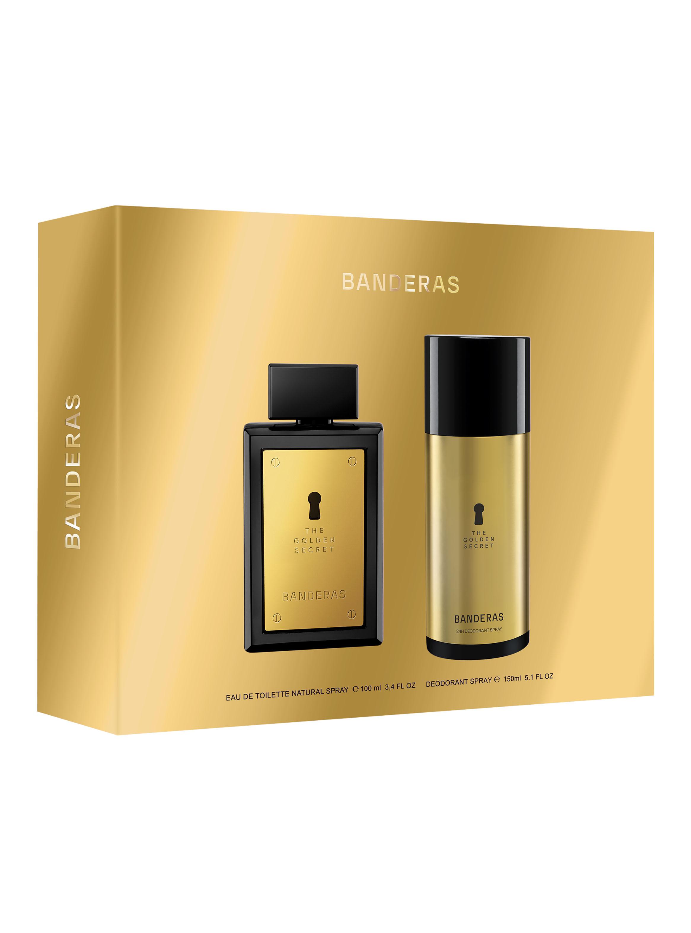Set Perfume The Golden Secret EDT Hombre 100 ml + 24h Desodorante Spray 150 ml-1