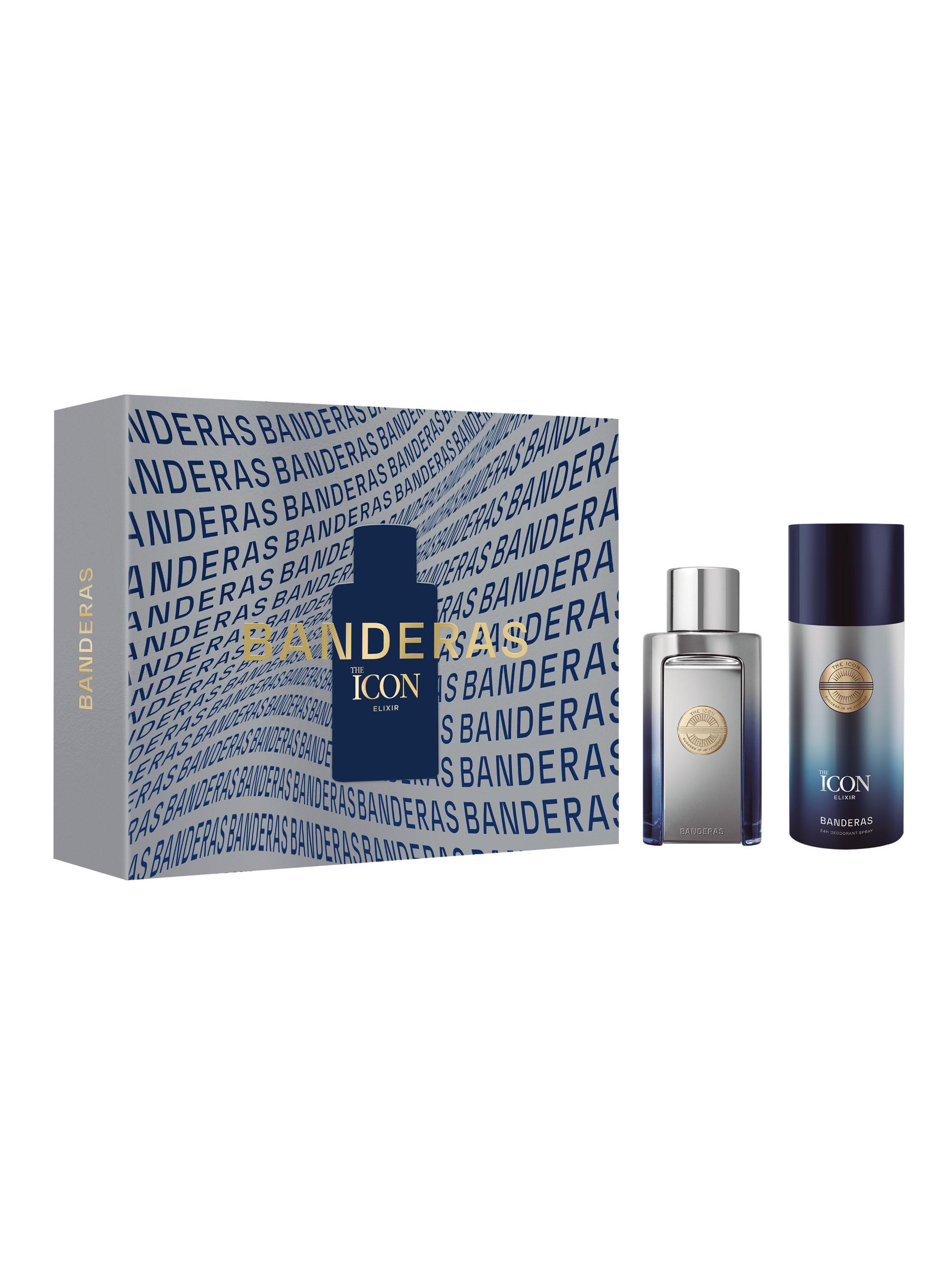 Set Perfume The Icon Elixir EDP Hombre 100 ml + 24h Desodorante Spray 150 ml-0