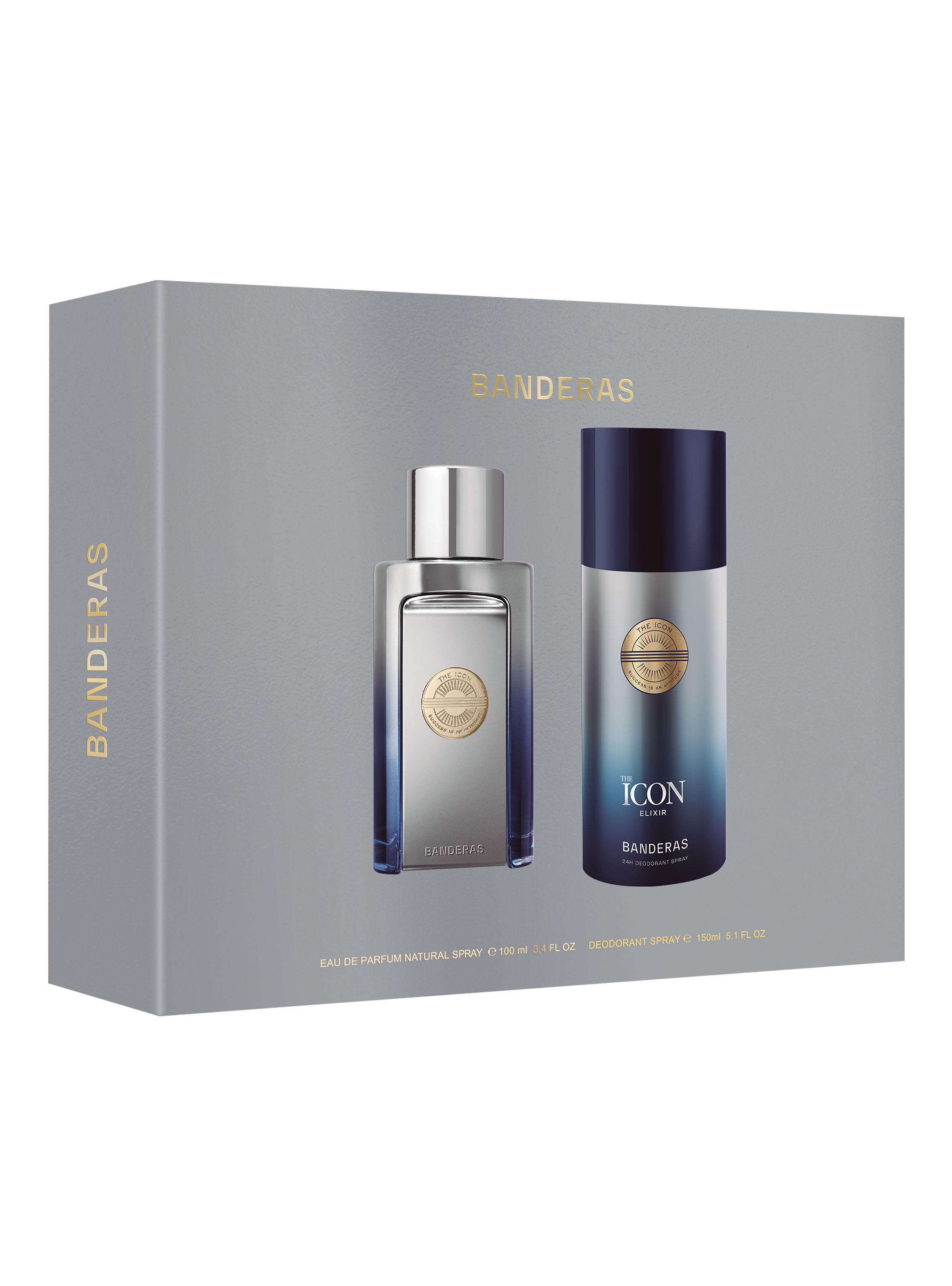 Set Perfume The Icon Elixir EDP Hombre 100 ml + 24h Desodorante Spray 150 ml-1